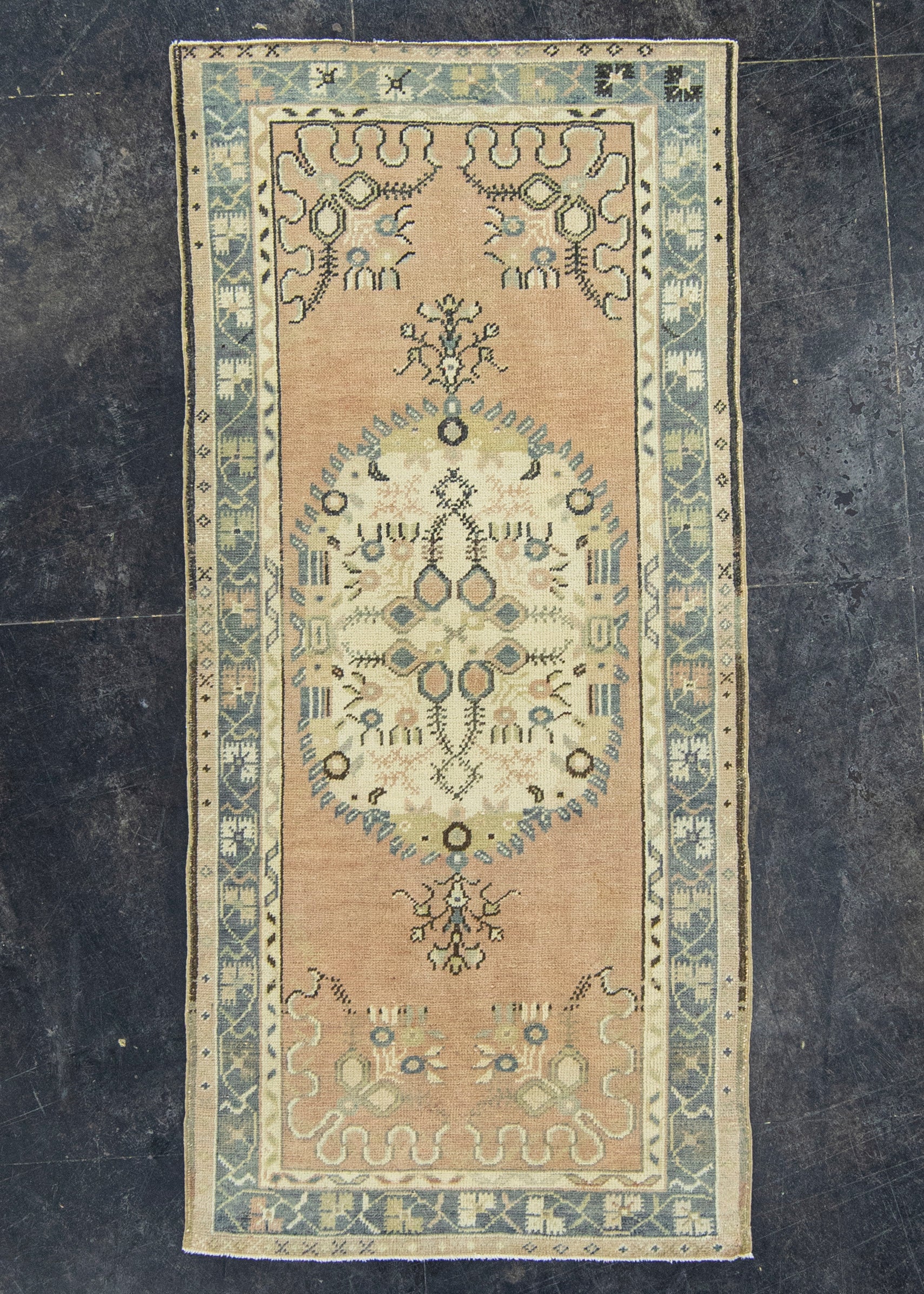Turkish Anatolian Runner Rug 3'2" x 6'10" #22277