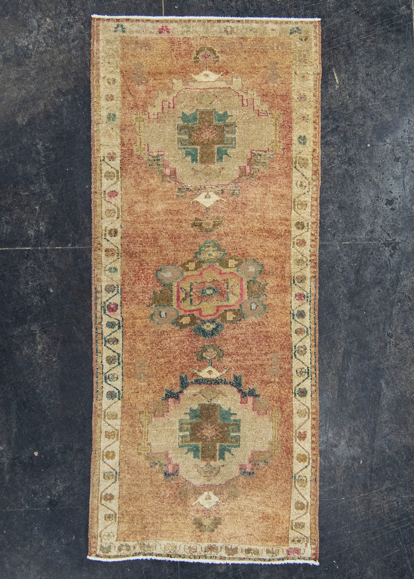 Turkish Anatolian Runner Rug 2'8" x 6'4" #22300