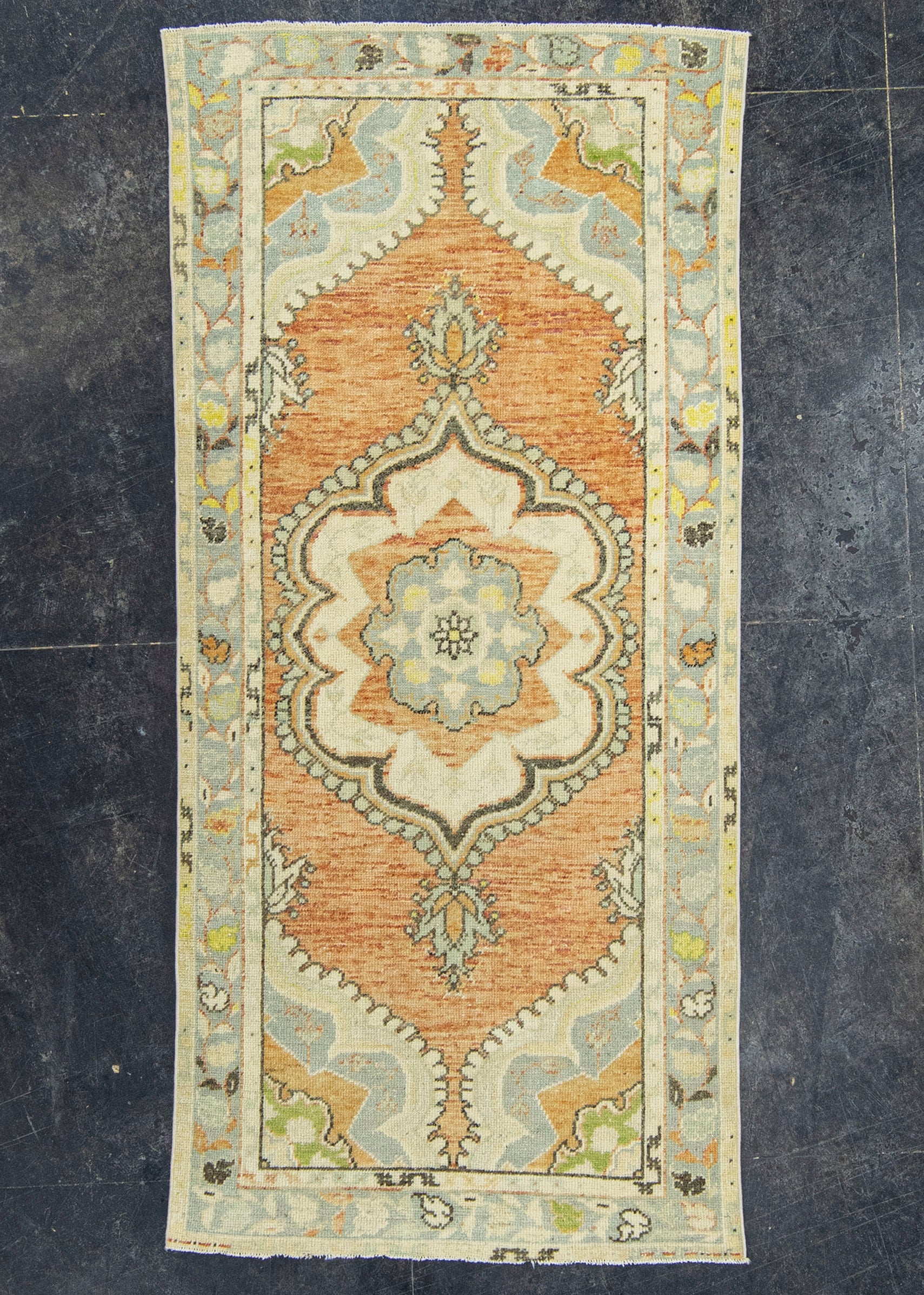 Turkish Anatolian Runner Rug 3'3" x 6'11" #22218