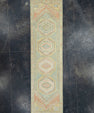 Turkish Oushak Runner Rug 2'11" x 11'4" #22139