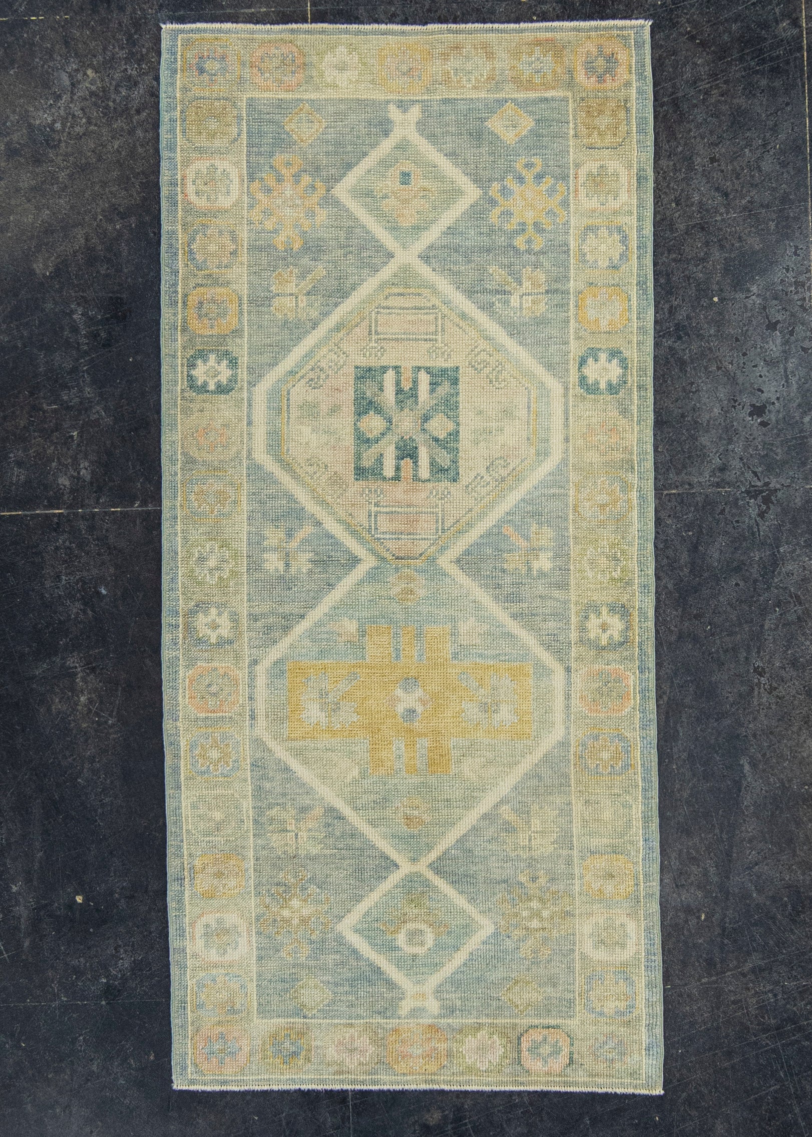 Turkish Oushak Runner Rug 3' x 6'5" #22137
