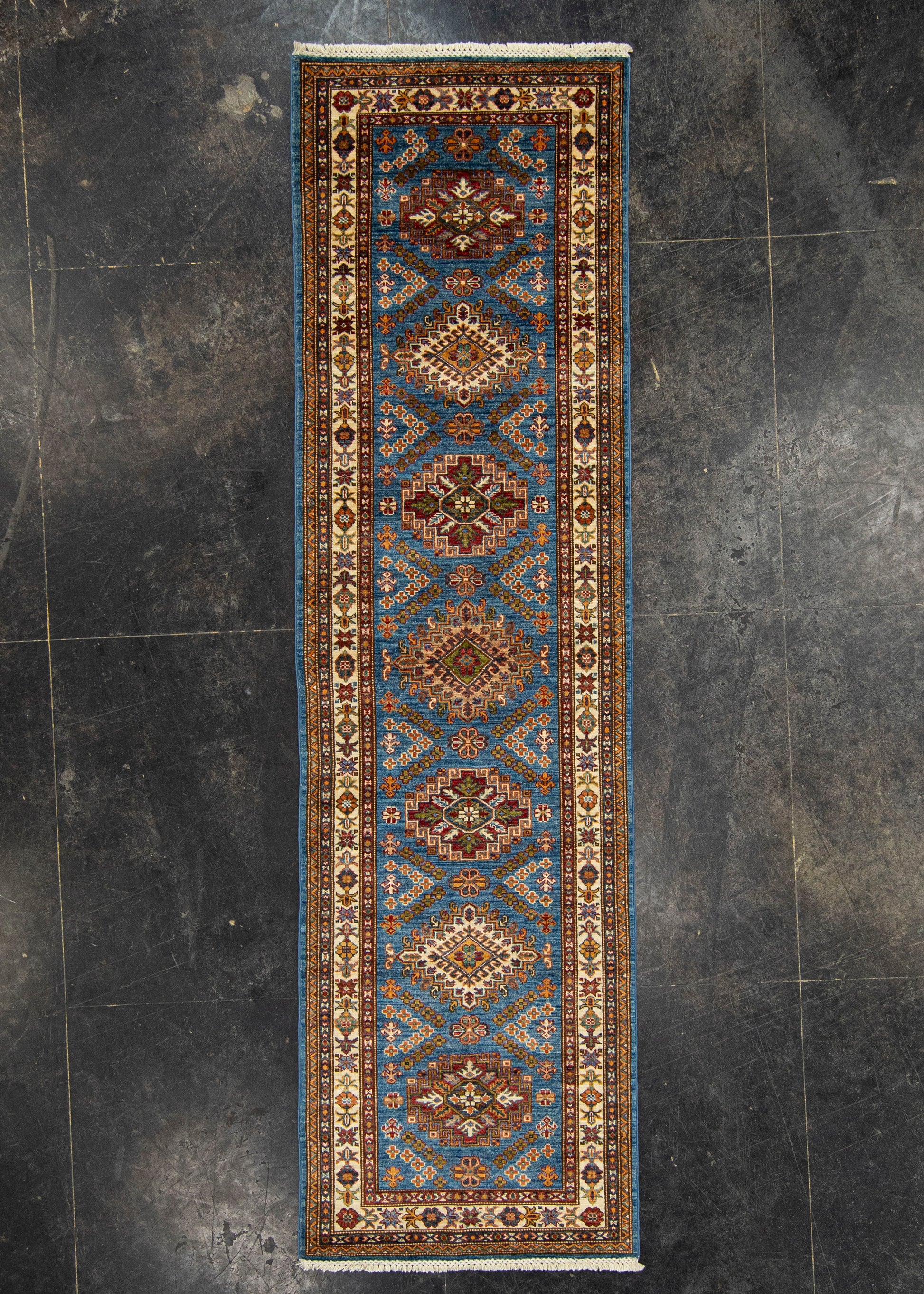 Oriental Handmade Rug  2'9" x 9'8" #22895