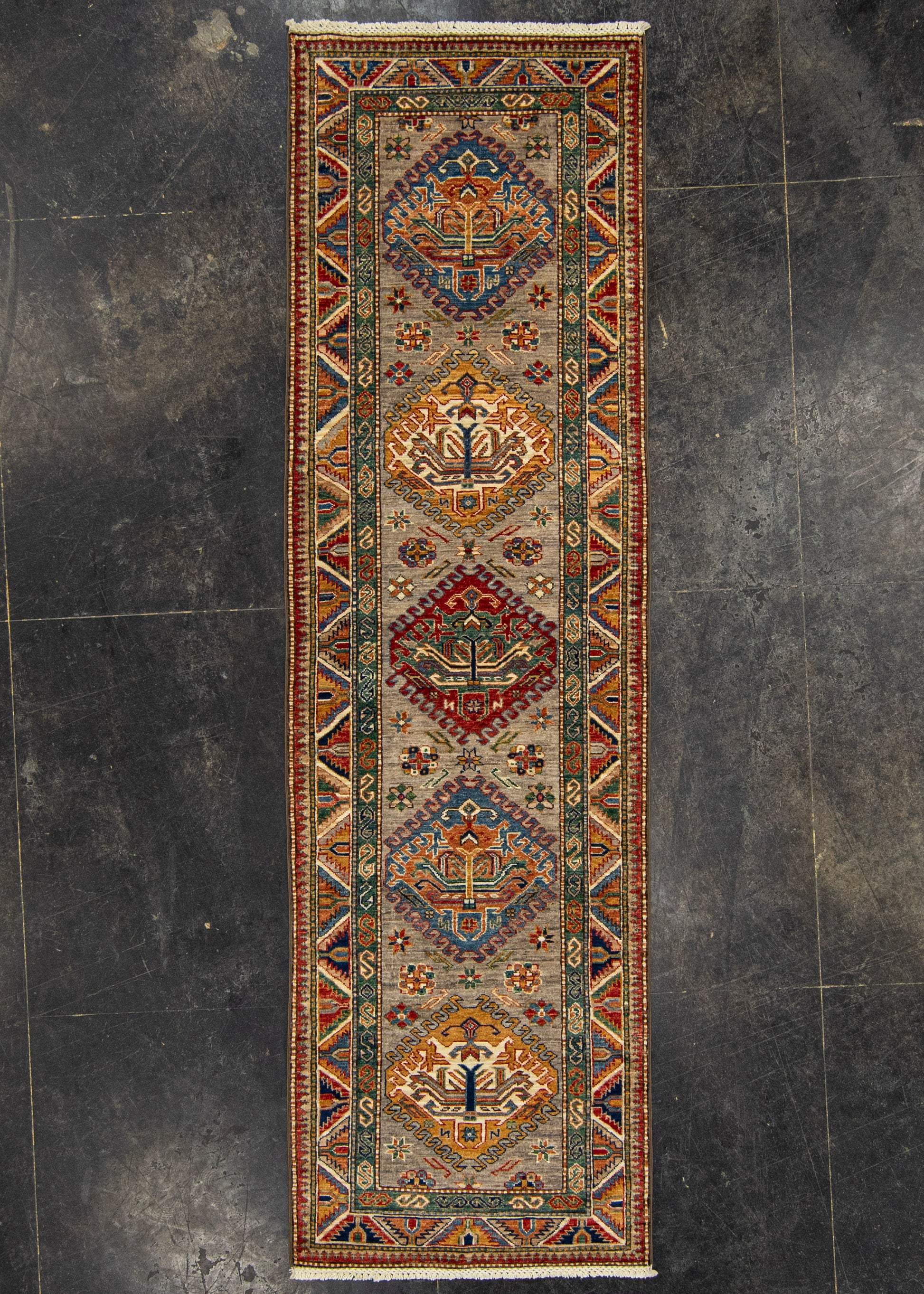 Oriental Handmade Rug  2'9" x 9'3" #22894