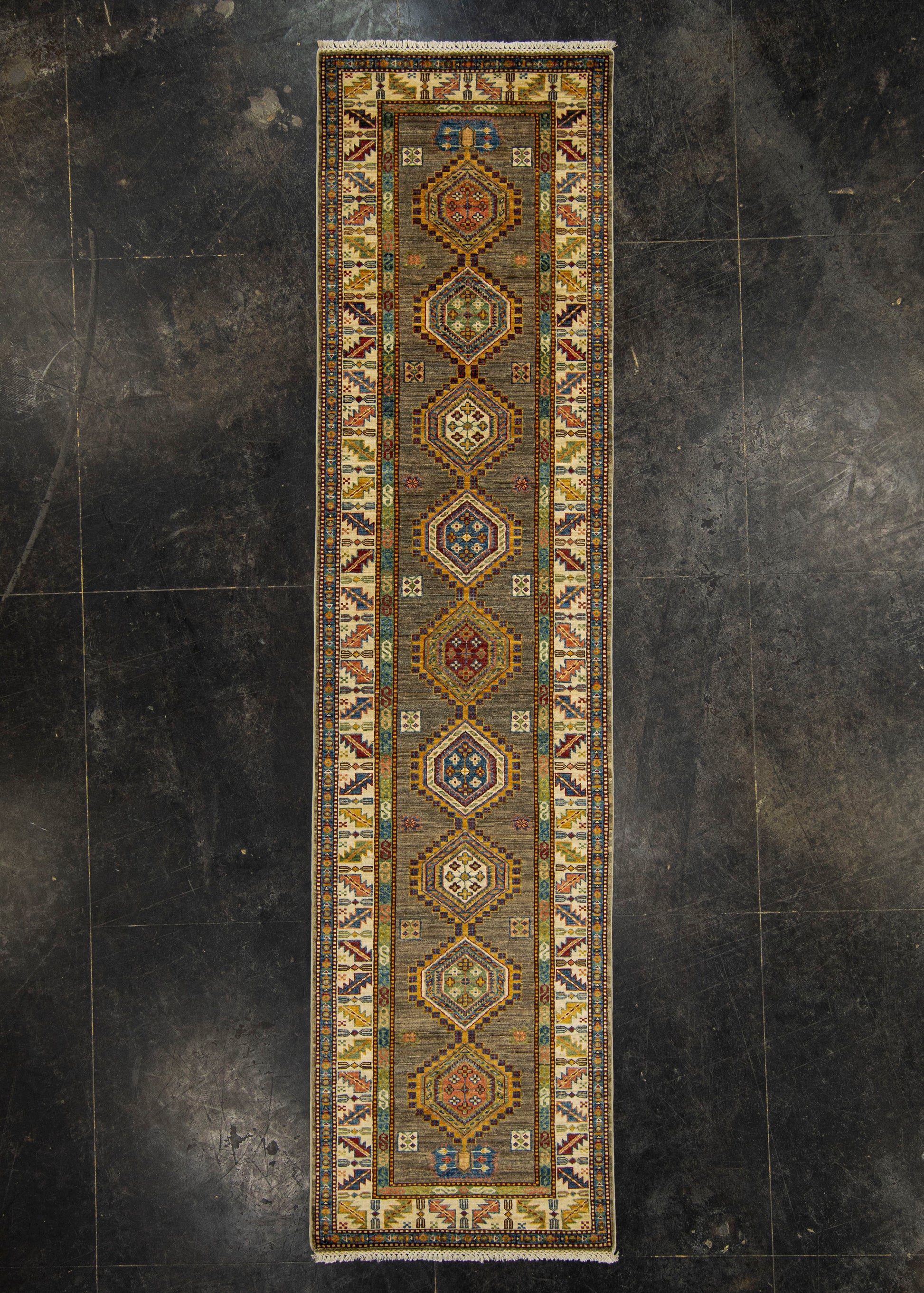 Oriental Handmade Rug  2'8" x 10'8" #22890