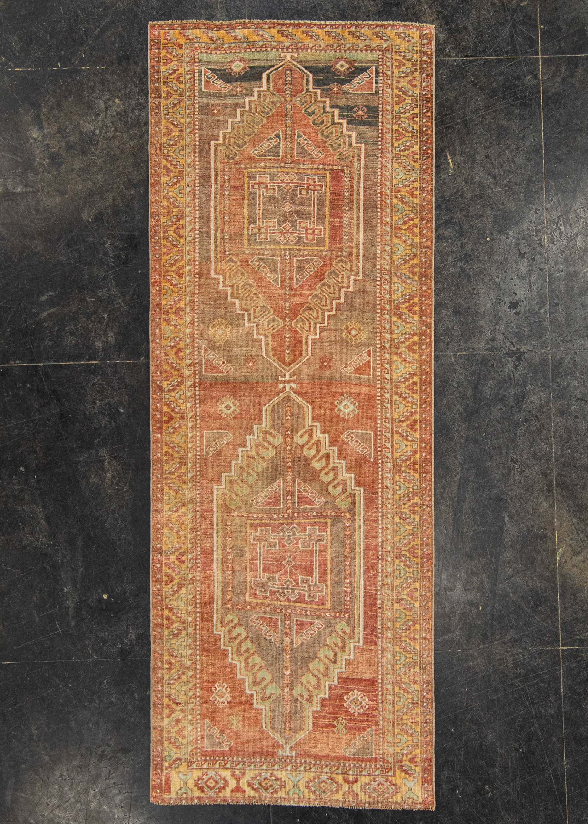 Turkish Anatolian Runner Rug 2'10" x 7'11" #22276