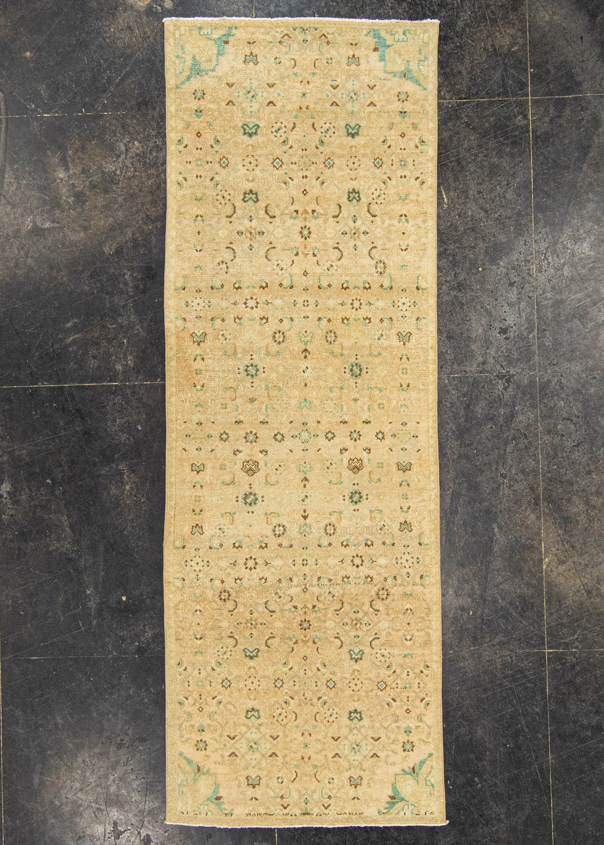 Turkish Vintage Rug  3' x 8'10" #22805