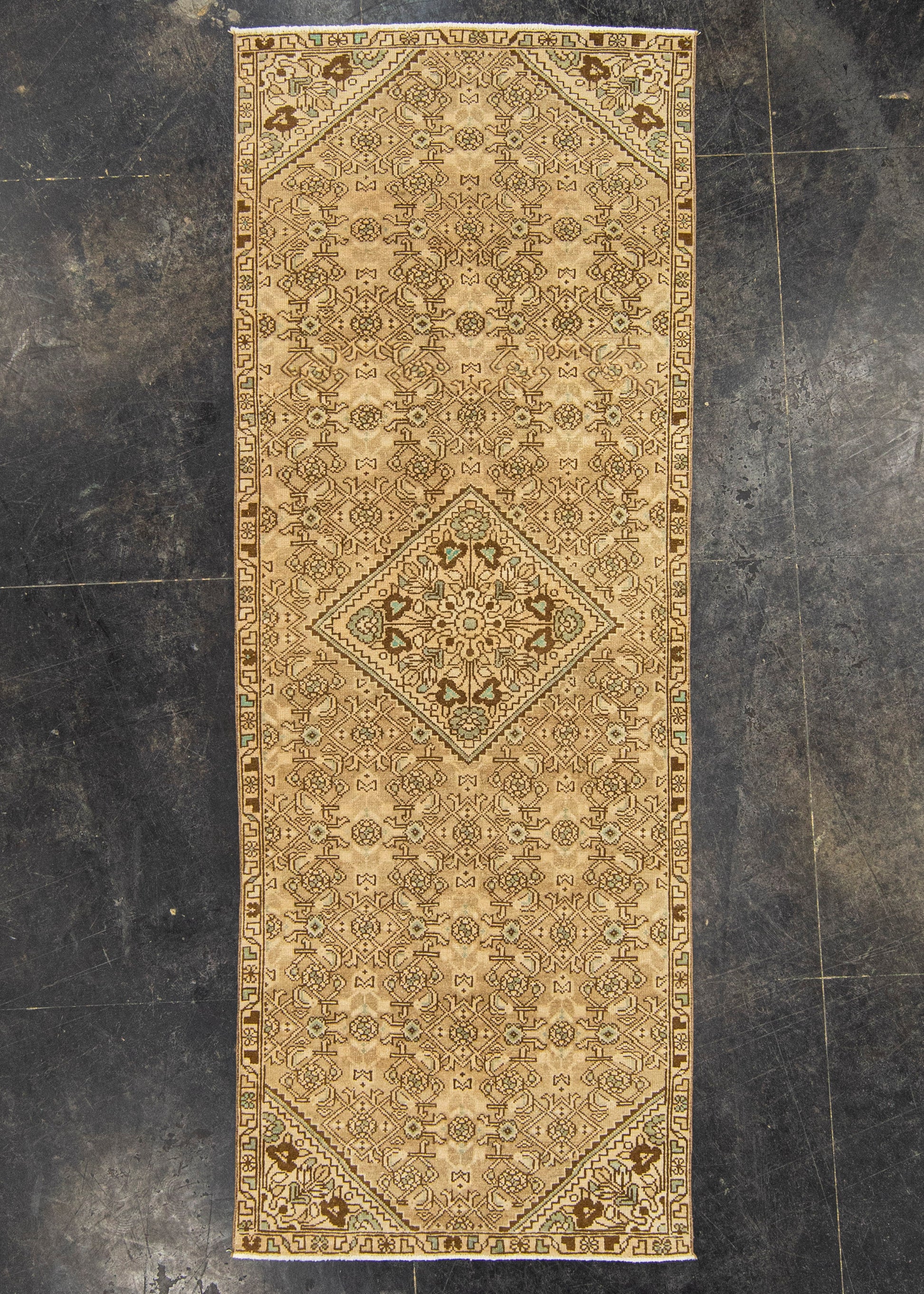 Turkish Vintage Rug  3'3" x 8'11" #22775