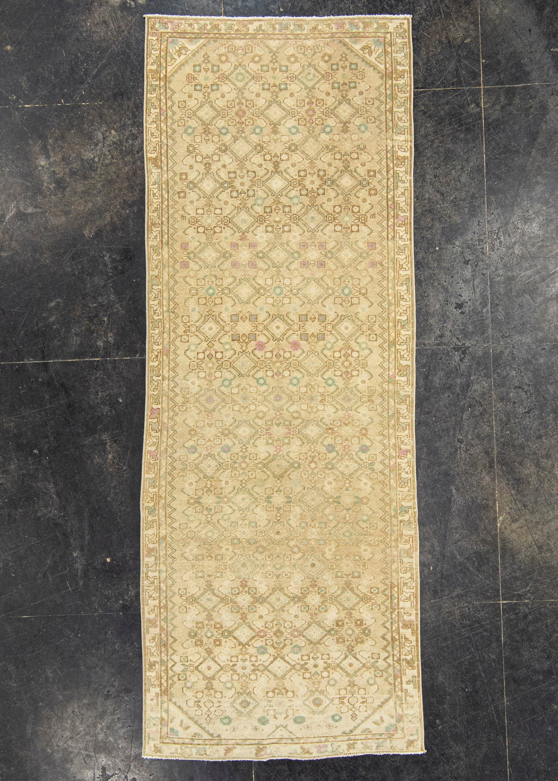 Turkish Vintage Rug  3'3" x 8'8" #22796