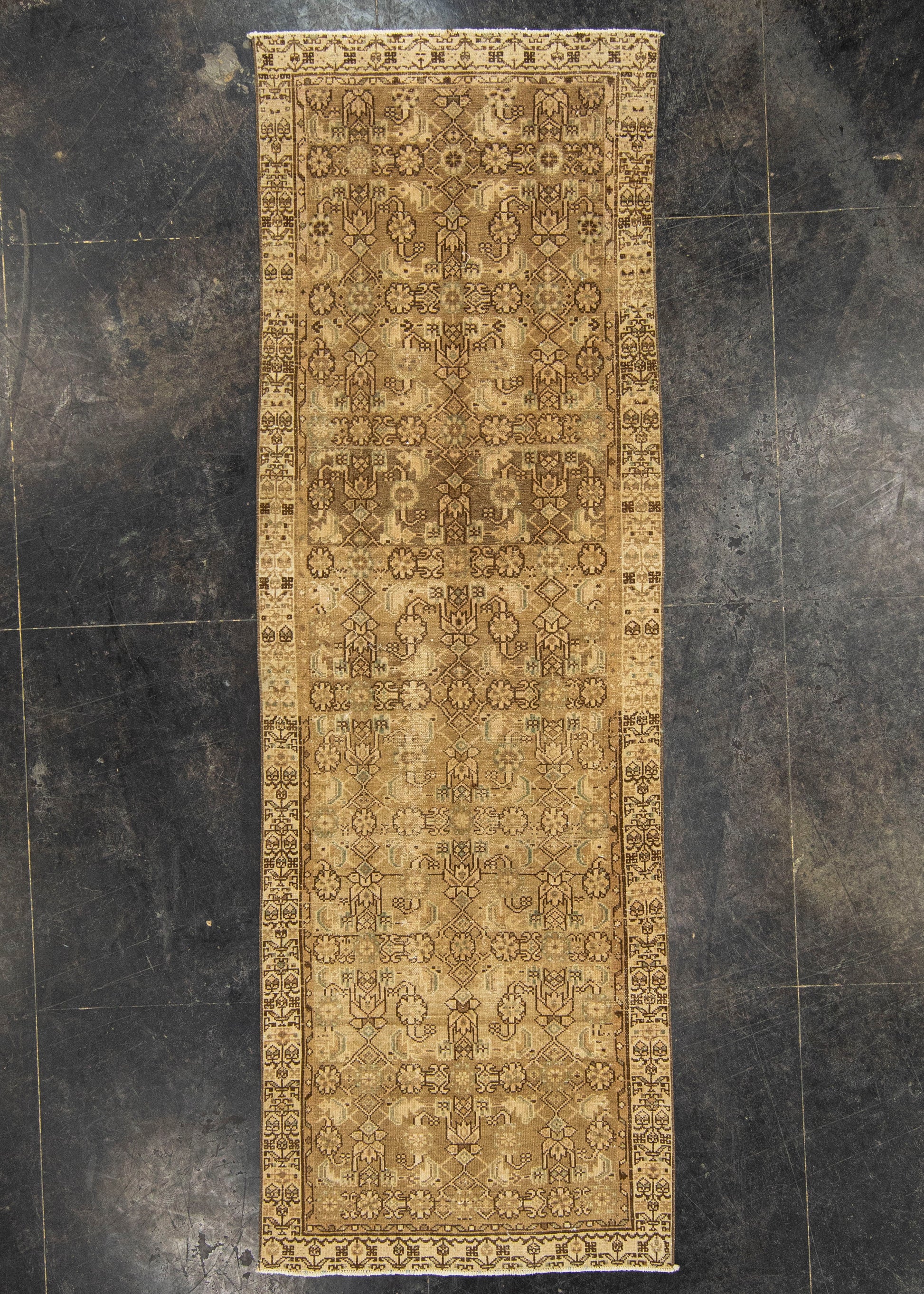 Turkish Vintage Rug  3'3" x 9'7" #22774