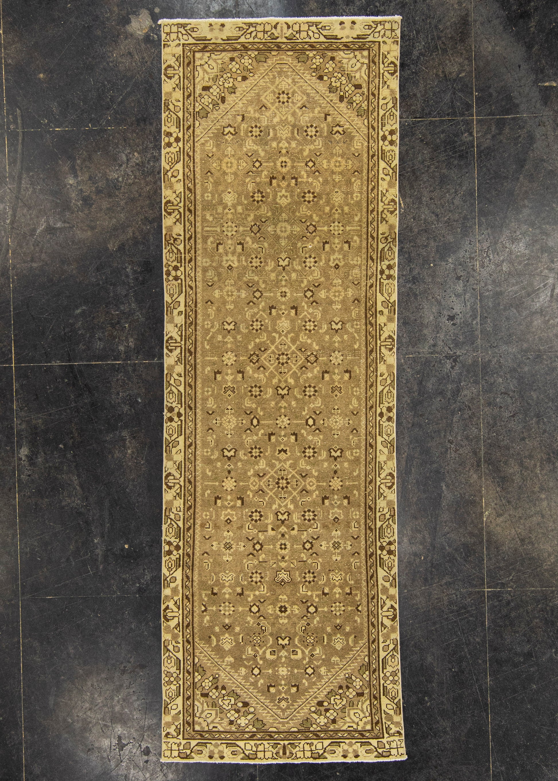 Turkish Vintage Rug  3' x 9'6" #22762