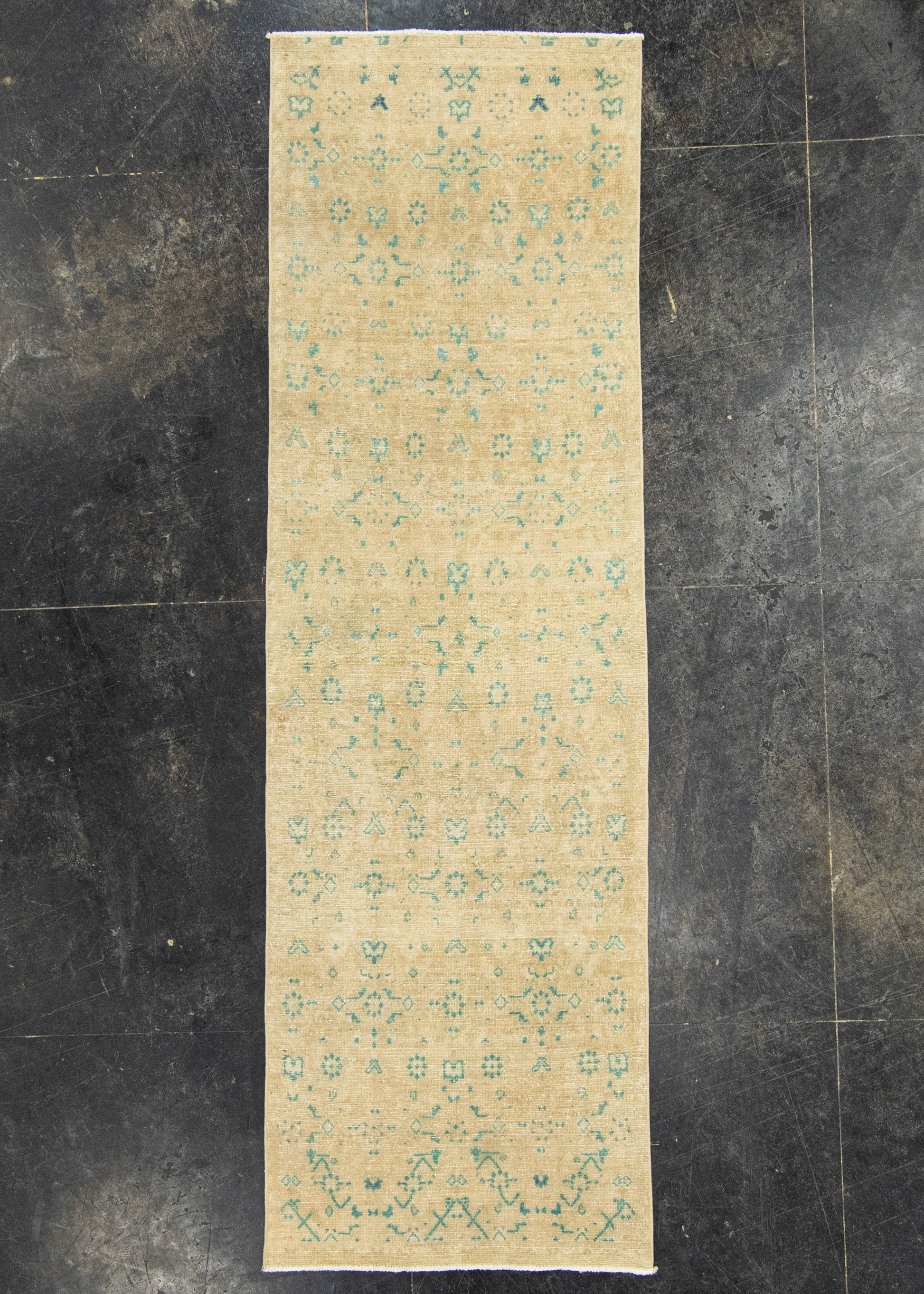 Turkish Vintage Rug  2'8" x 8'7" #22800