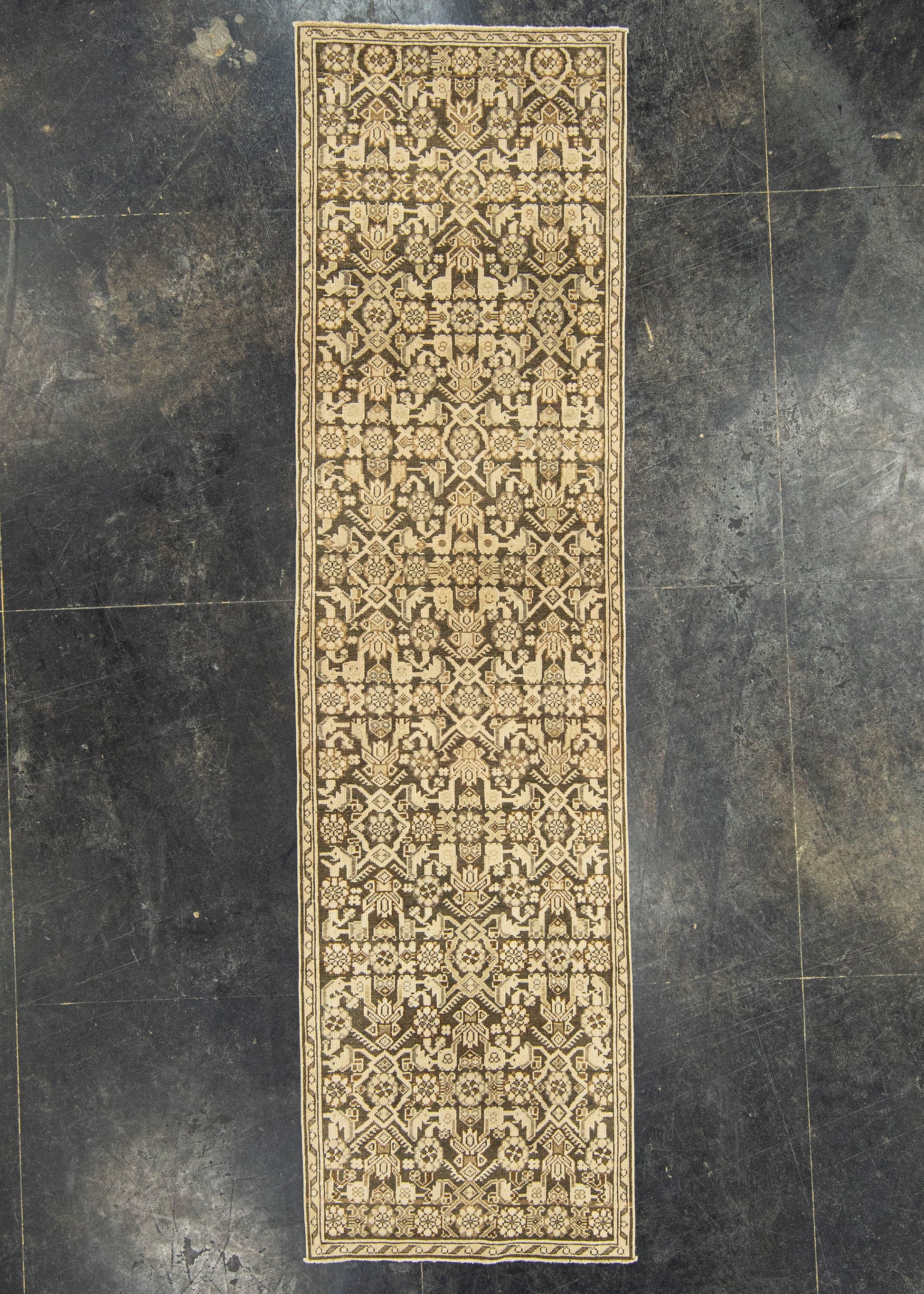 Turkish Anatolian Runner Rug 2'7" x 9'5" #22312