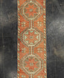 Turkish Vintage Rug  3'4" x 10' #22634