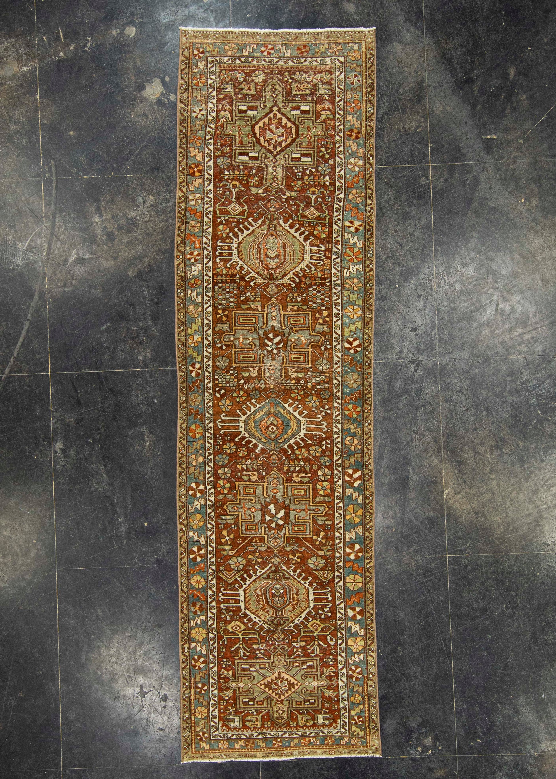 Turkish Vintage Rug  3' x 11'1" #23603