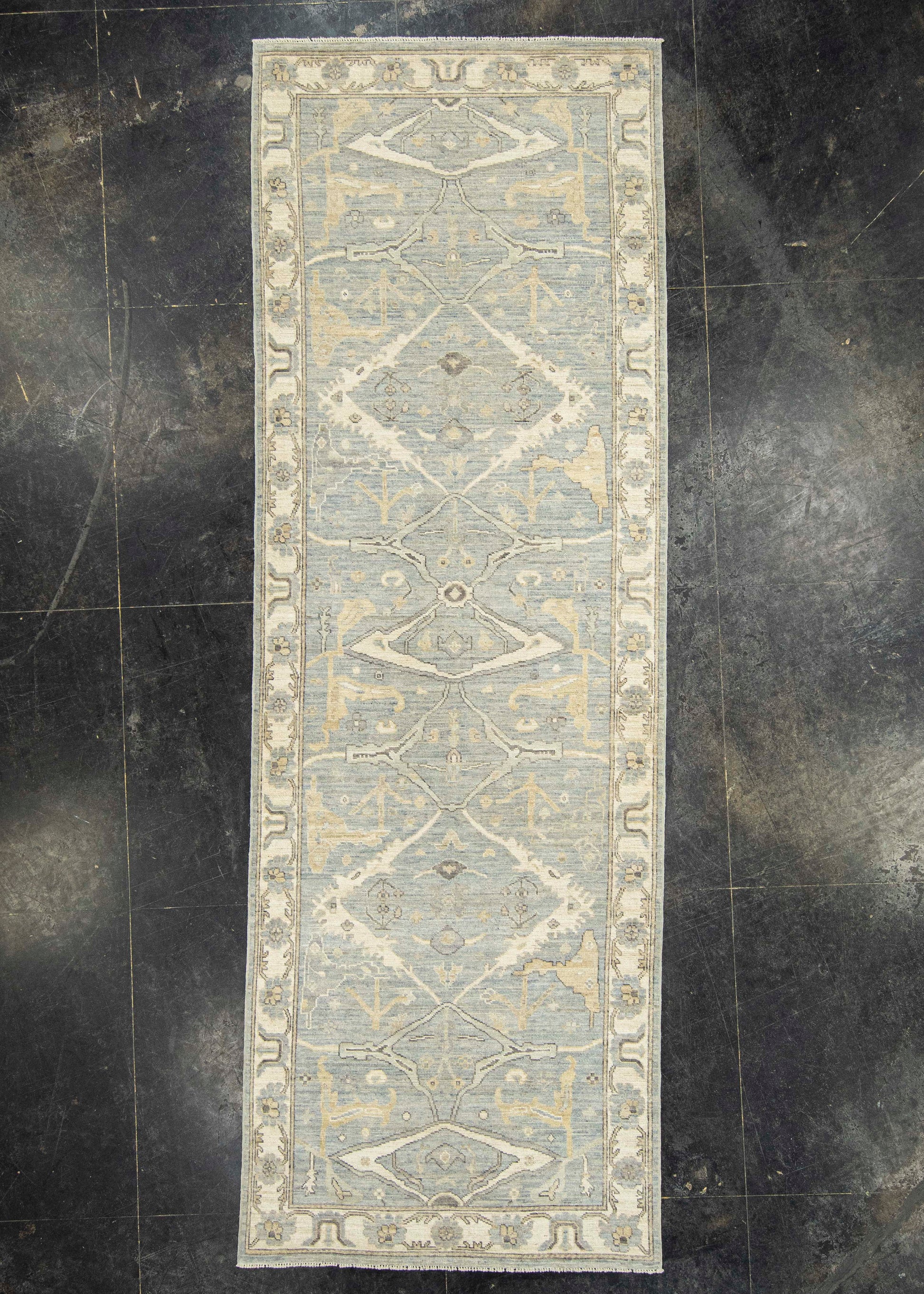 Oushak Rug 4'2" x 12'2" #23619
