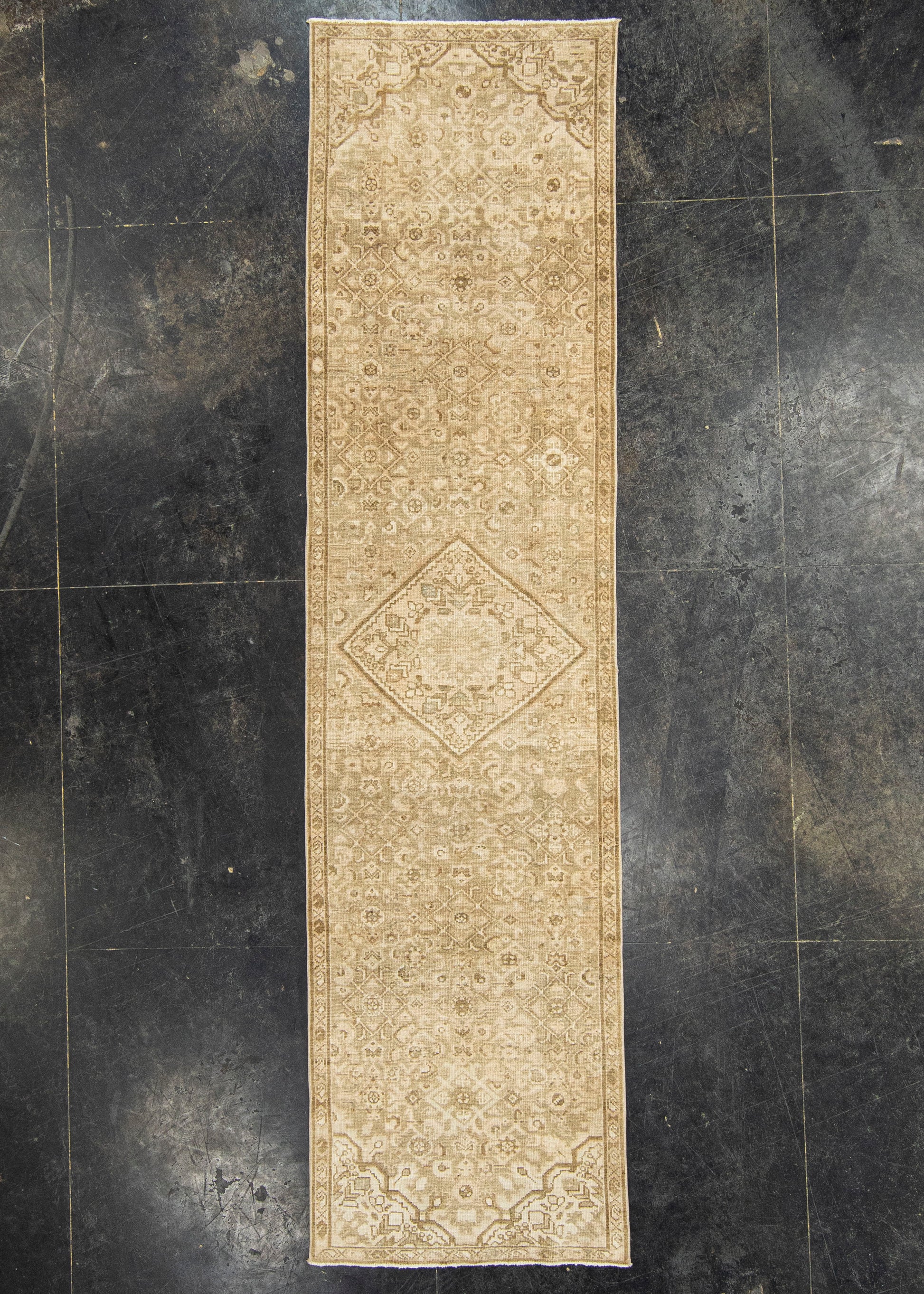 Turkish Vintage Rug  2'7" x 10'1" #22798