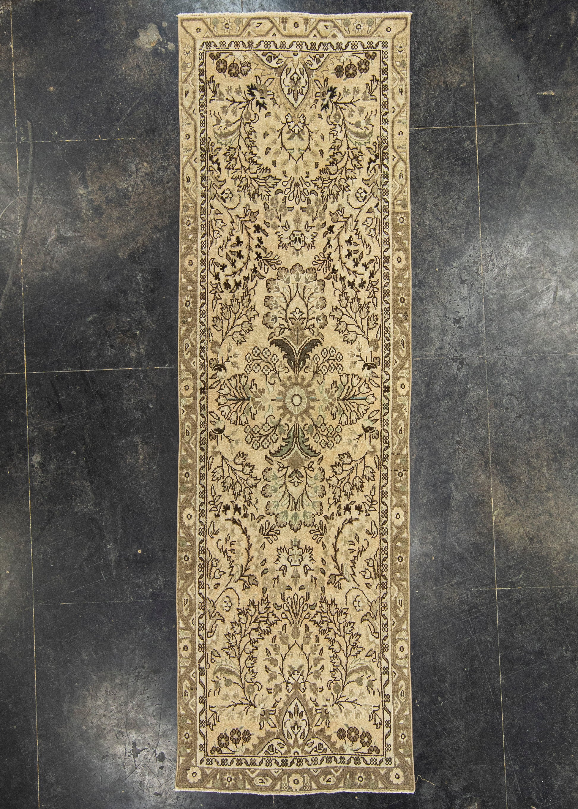 Turkish Vintage Rug  3' x 10'1" #22761