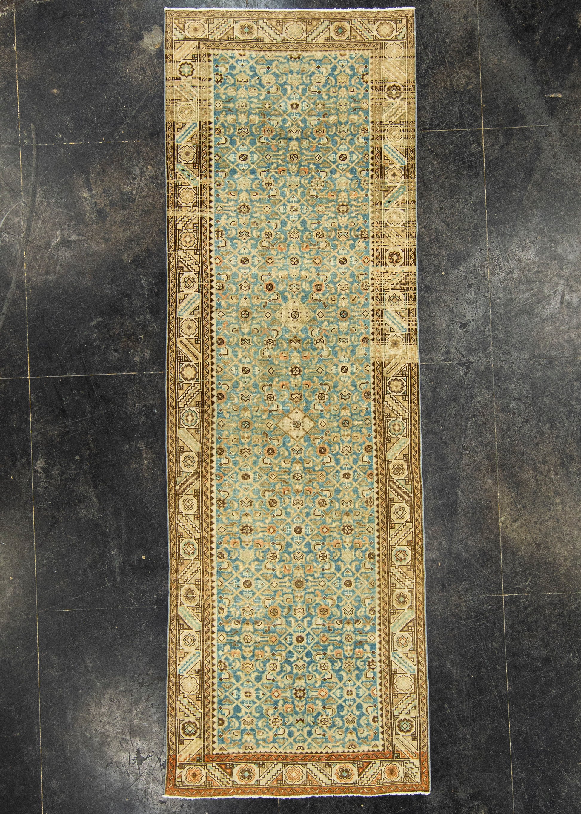 Turkish Vintage Rug  3'3" x 10'1" #22824