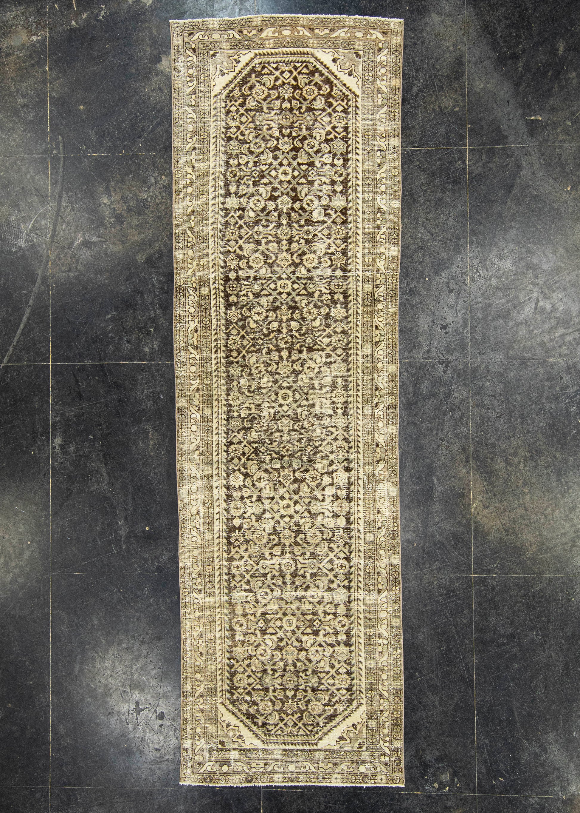 Turkish Vintage Rug  3'2" x 10'10" #22825