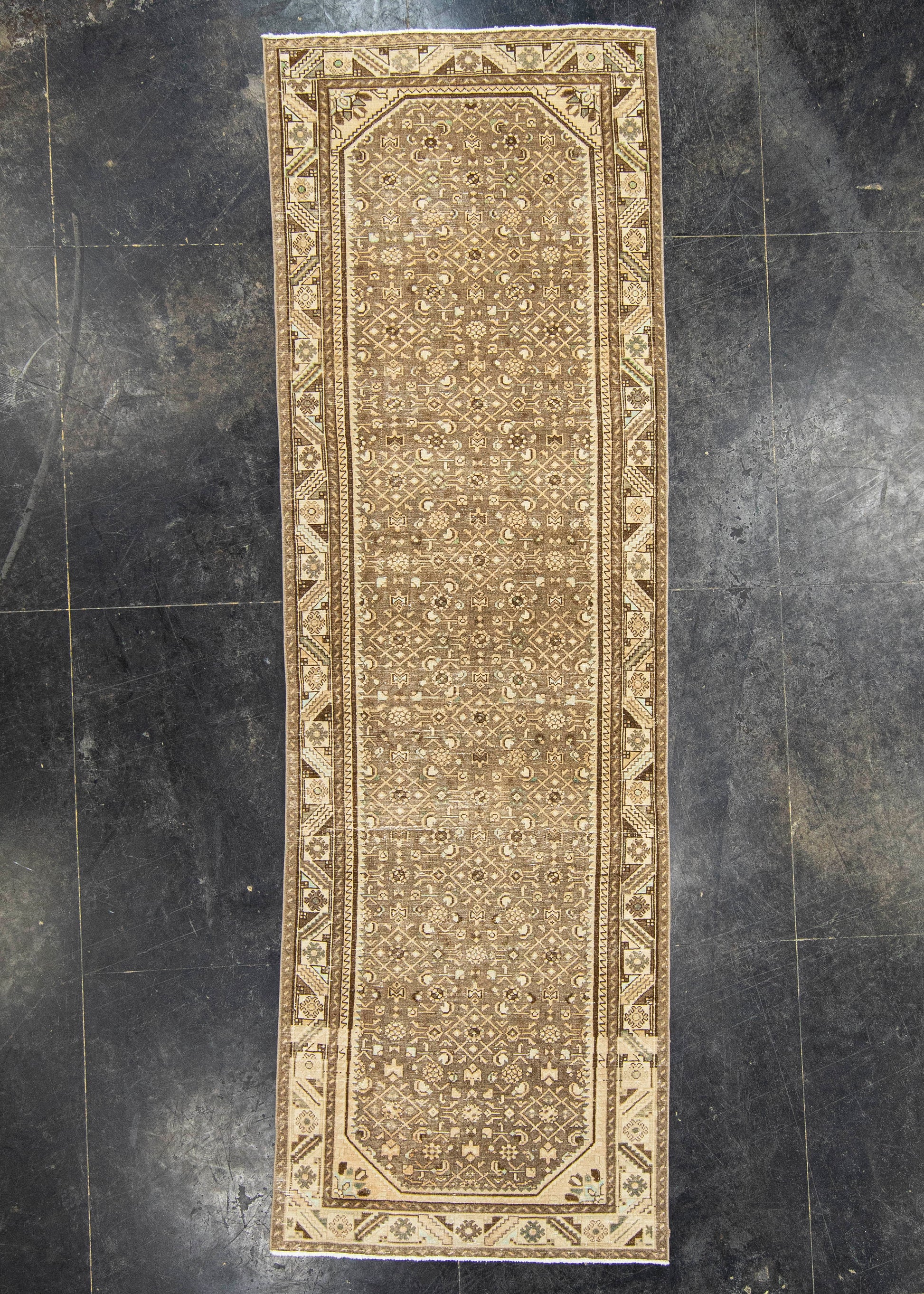 Vintage Rug  3'4" x 10'4" #22759