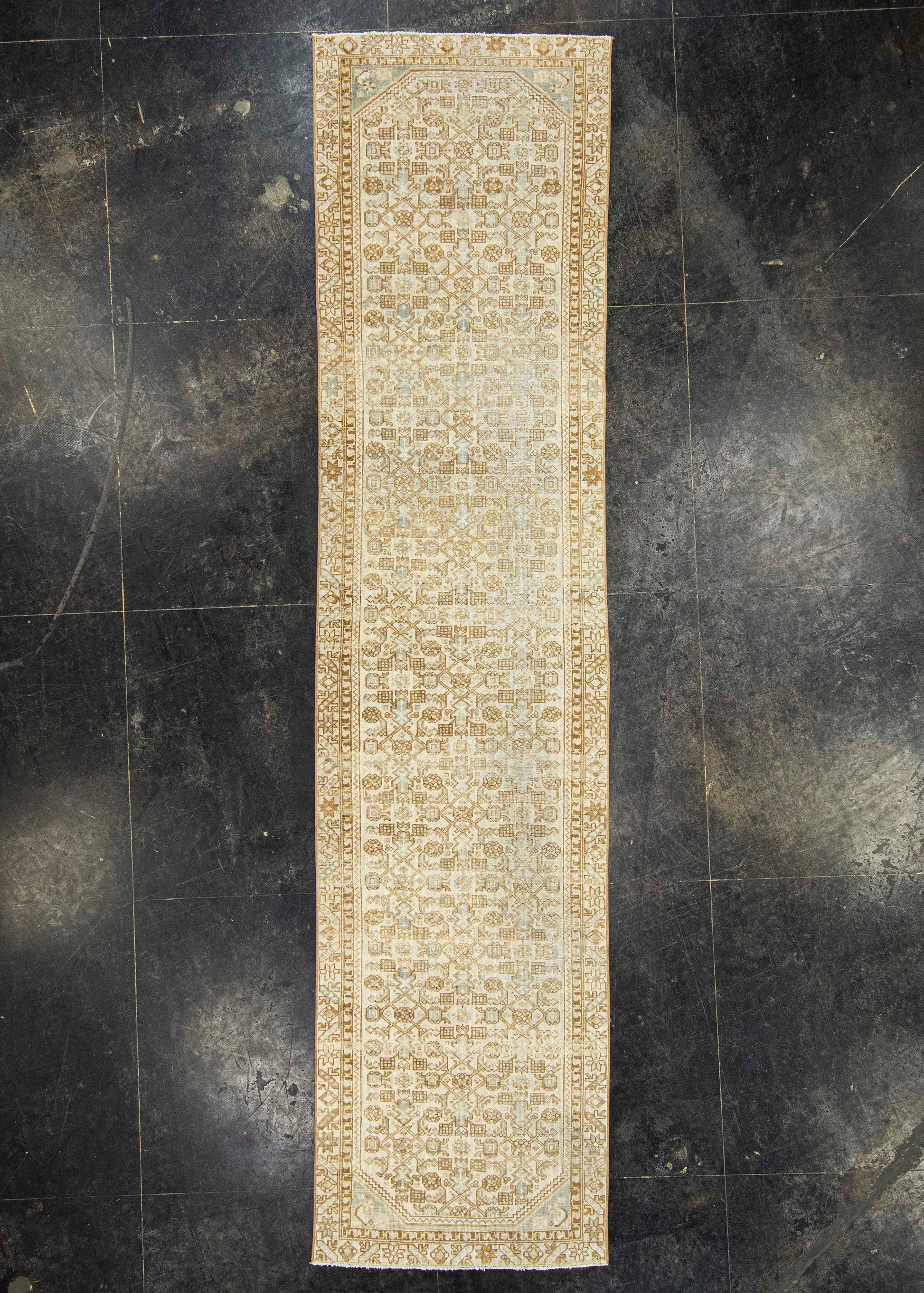 Turkish Vintage Rug  3' x 12'9" #22792