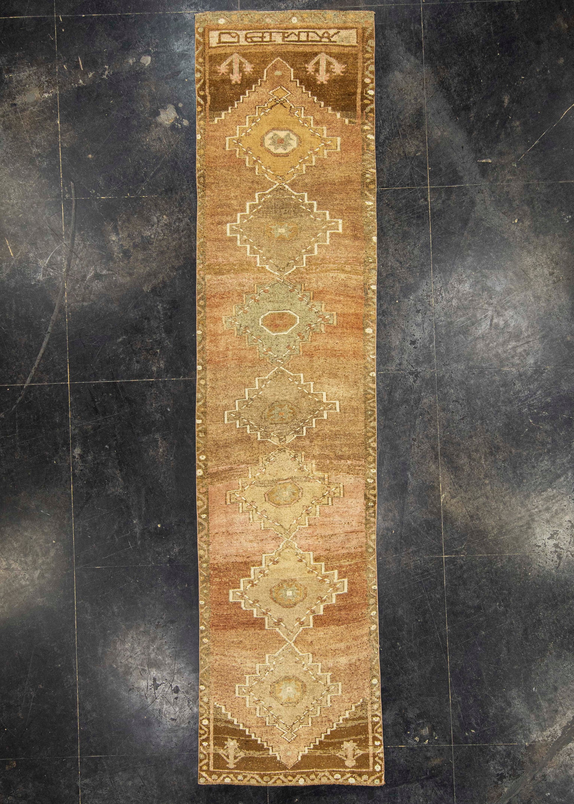 Turkish Anatolian Runner Rug 3' x 12'6" #22243