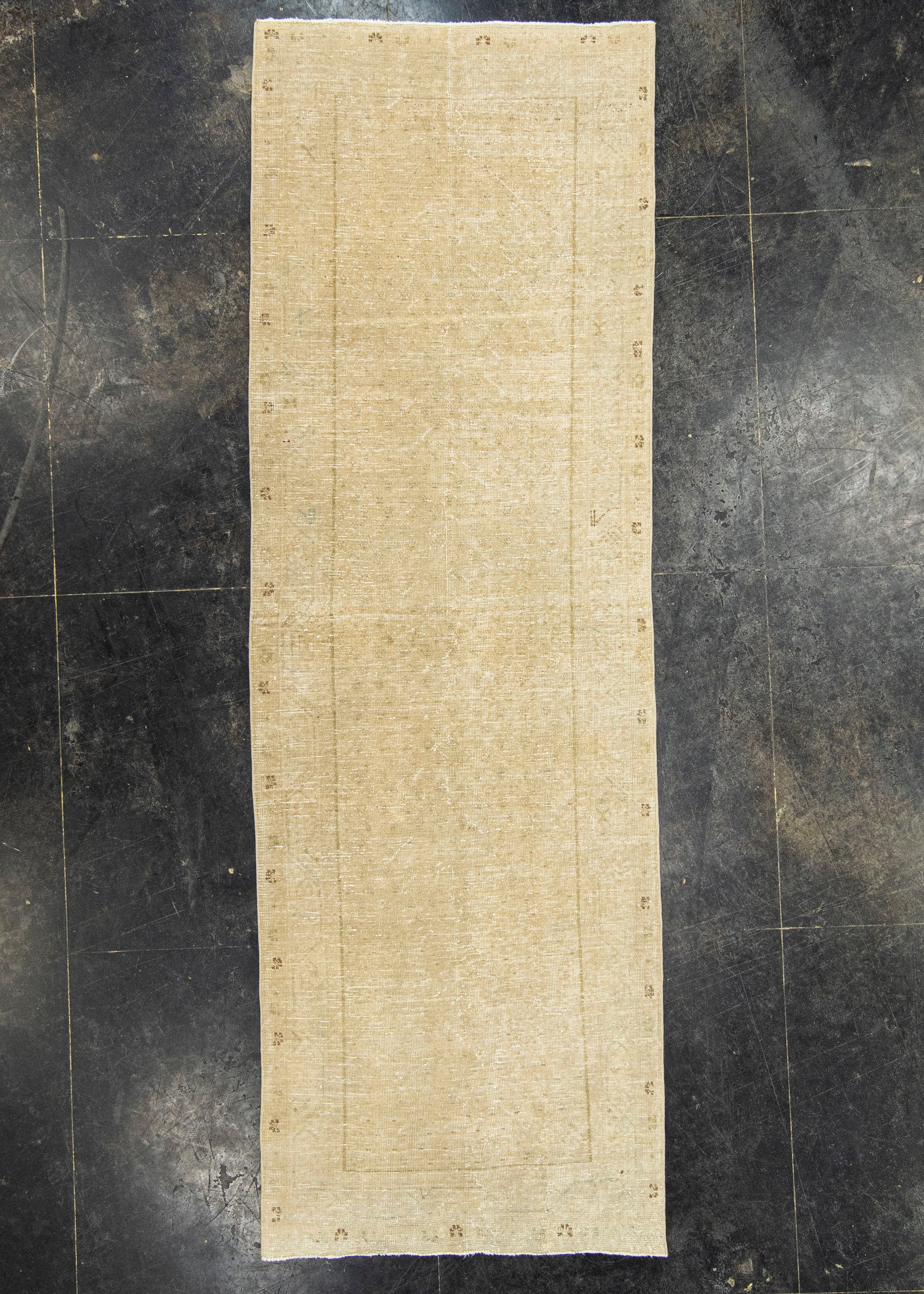 Turkish Vintage Rug  3'4" x 10'4" #22794