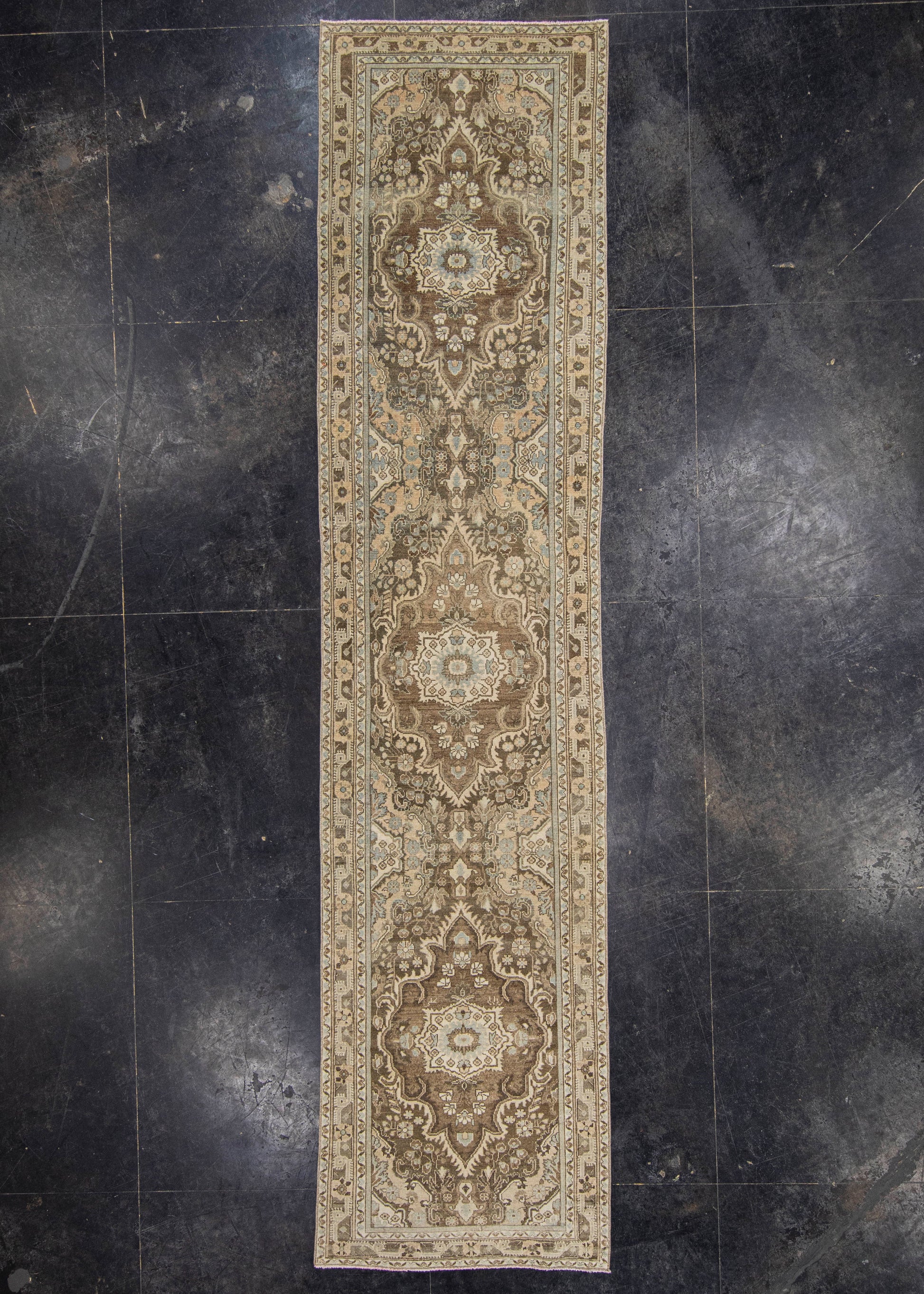 Turkish Anatolian Runner Rug 2'11" x 12'9" #22292