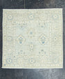 Oushak Square Rug 3'2"x 3'1" #22732