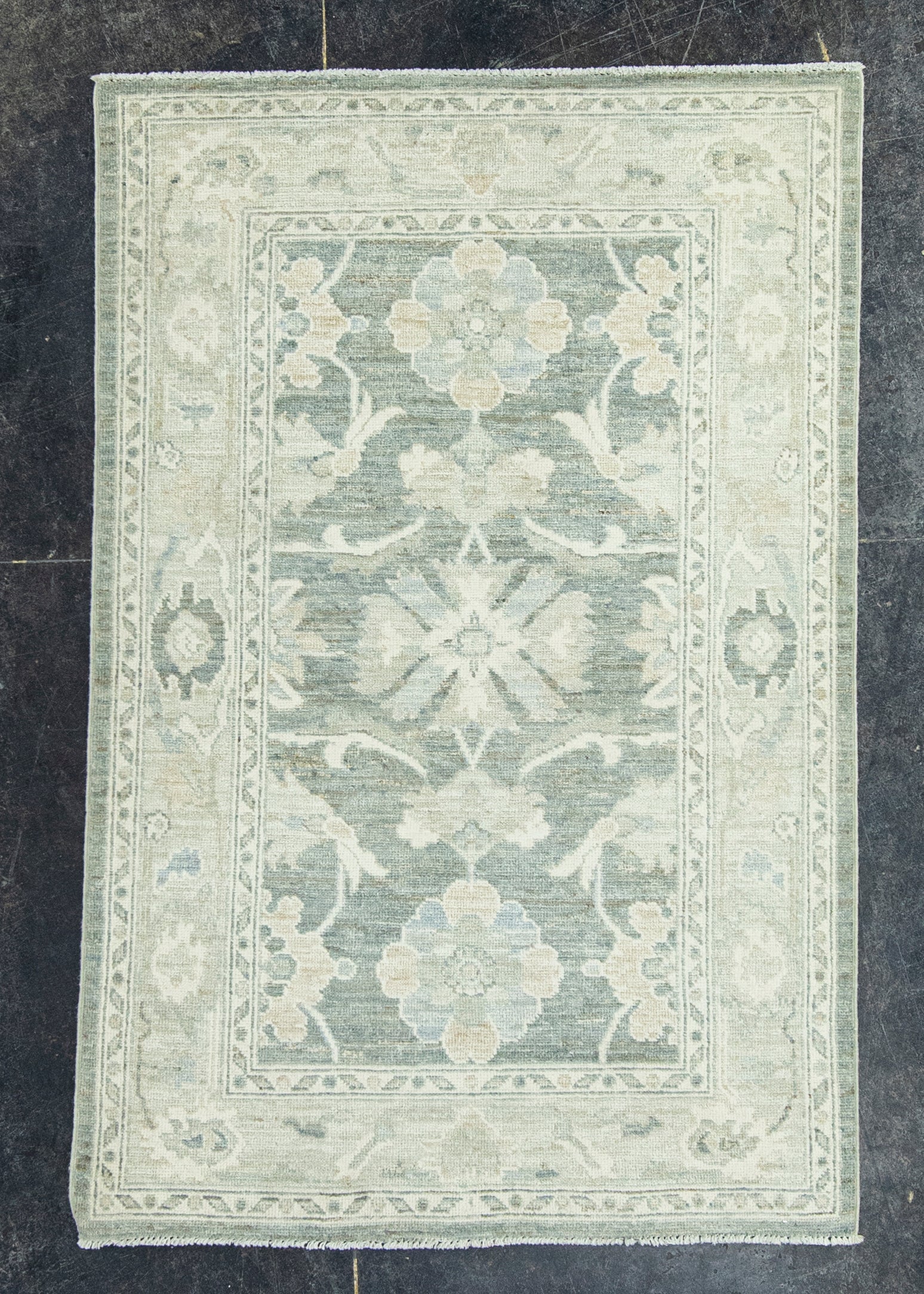 Oushak Rug 3'1" x 4'9" #22739