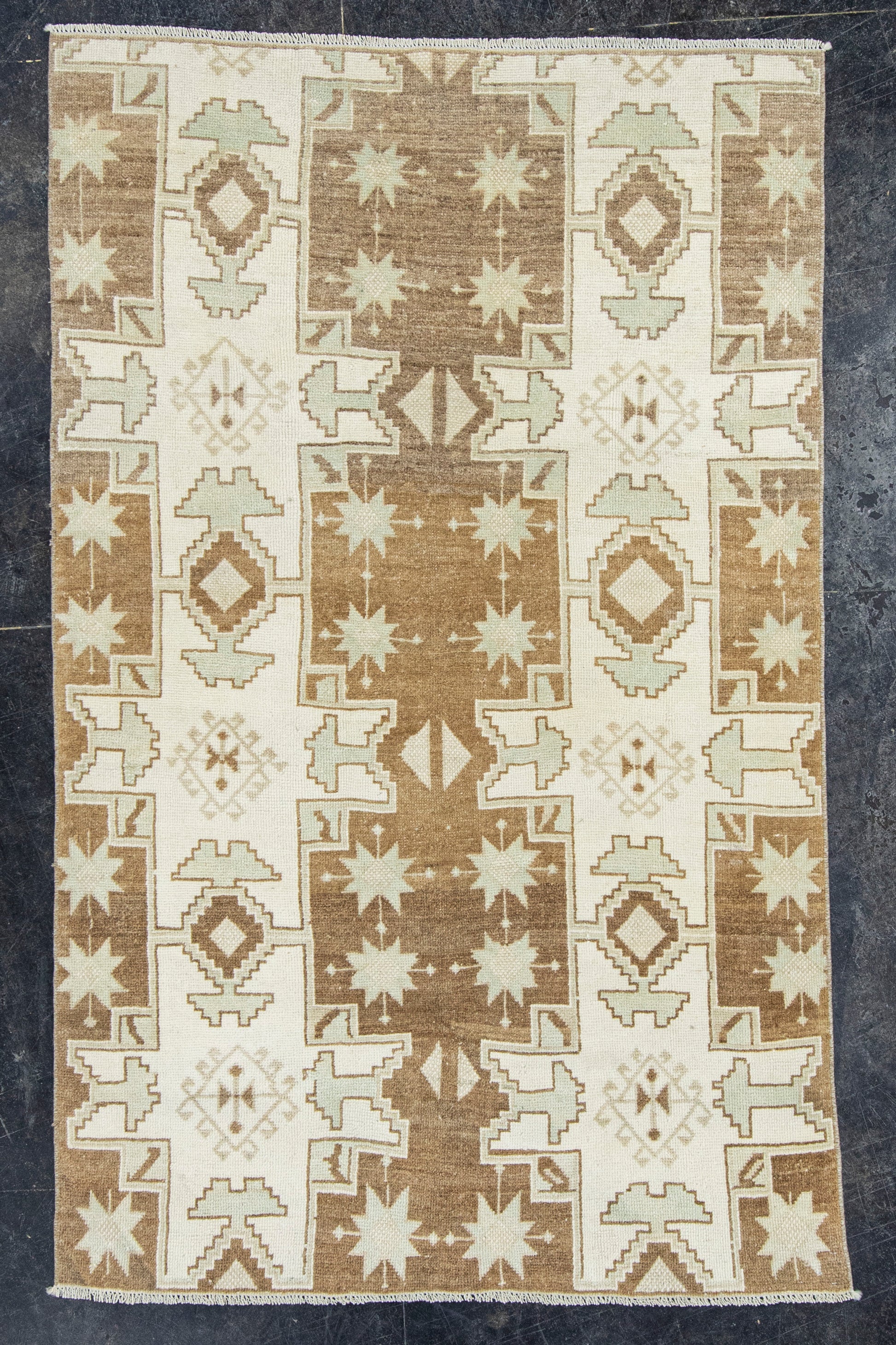 Turkish Vıntage Rug 4'2" x 6'8" #22801
