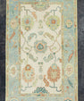 Turkish Oushak Rug 3'10" x 6'6" #22138