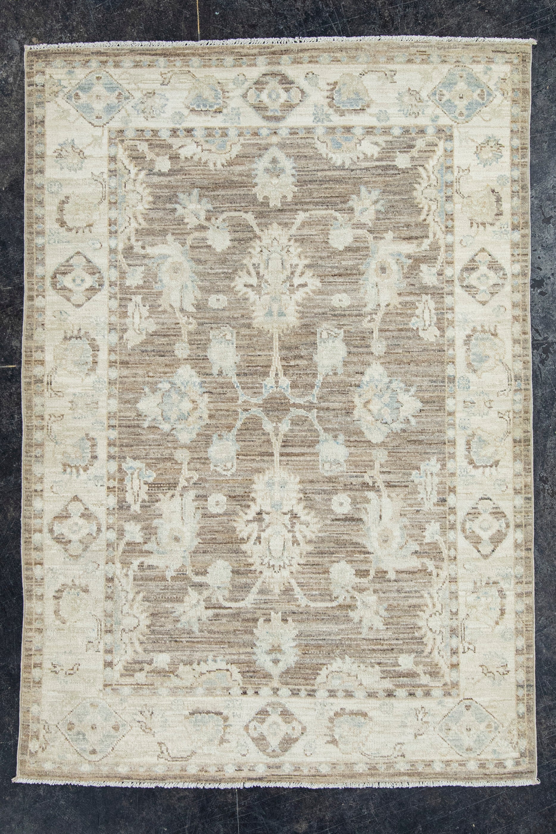 Oushak Rug 4'2" x 6'0" #22727