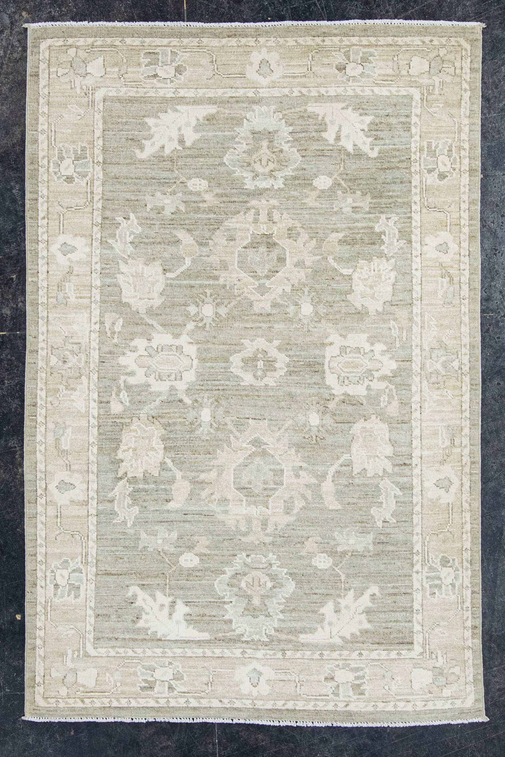 Oushak Rug 3'9" x 5'10" #22711
