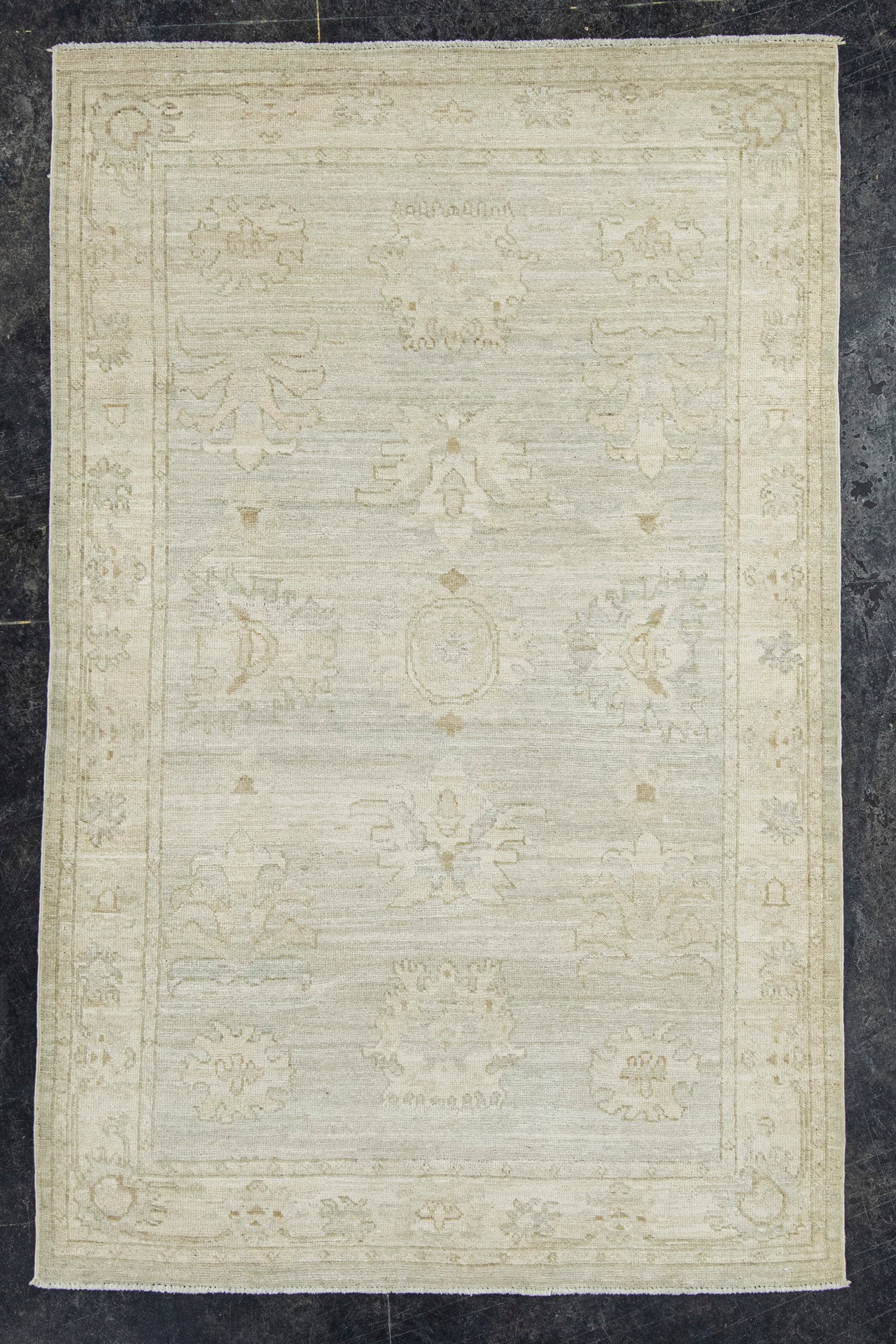Oushak Rug 4'0" x 6'4" #22702