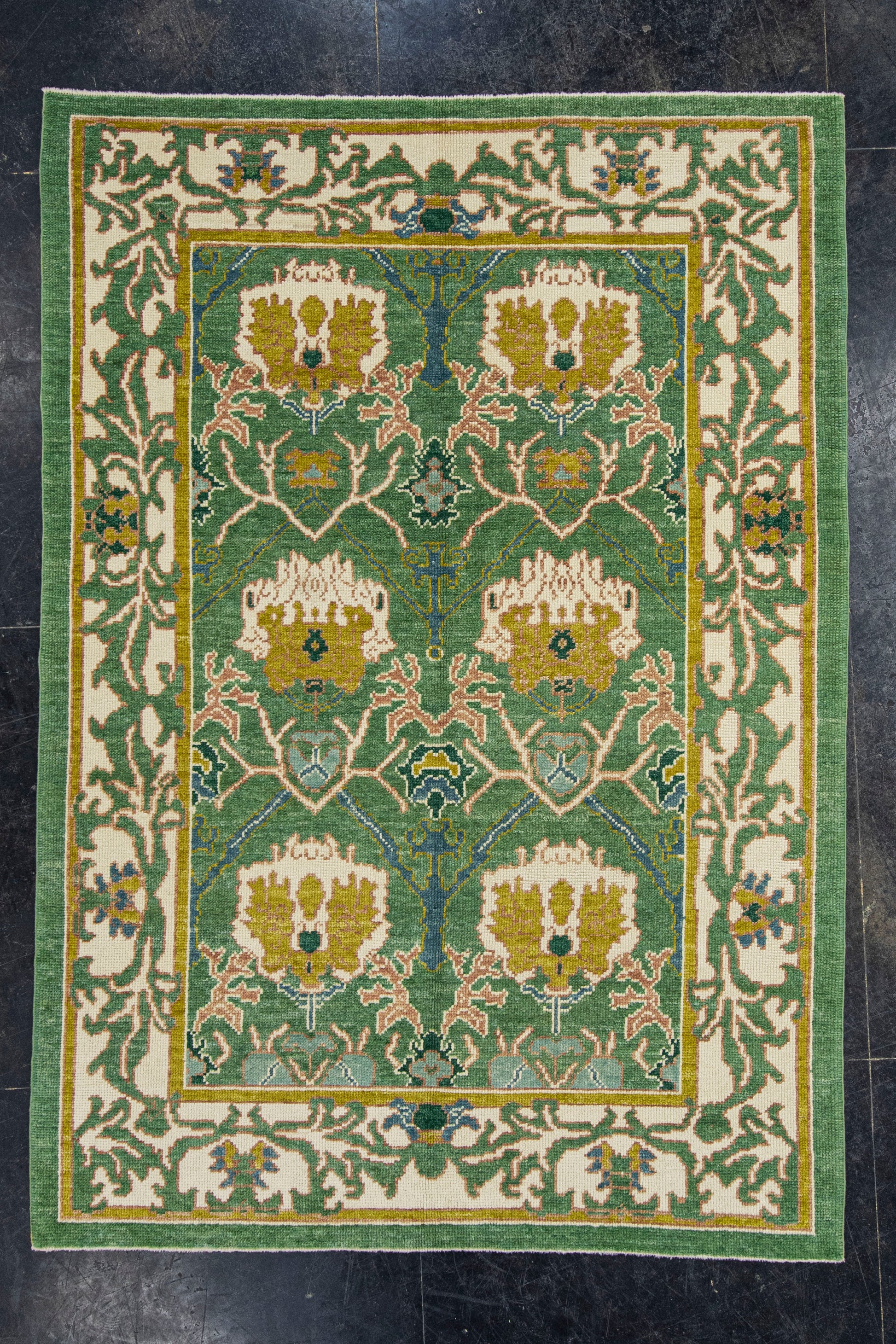Turkish Oushak Rug 5'4" x 7'7" #22152