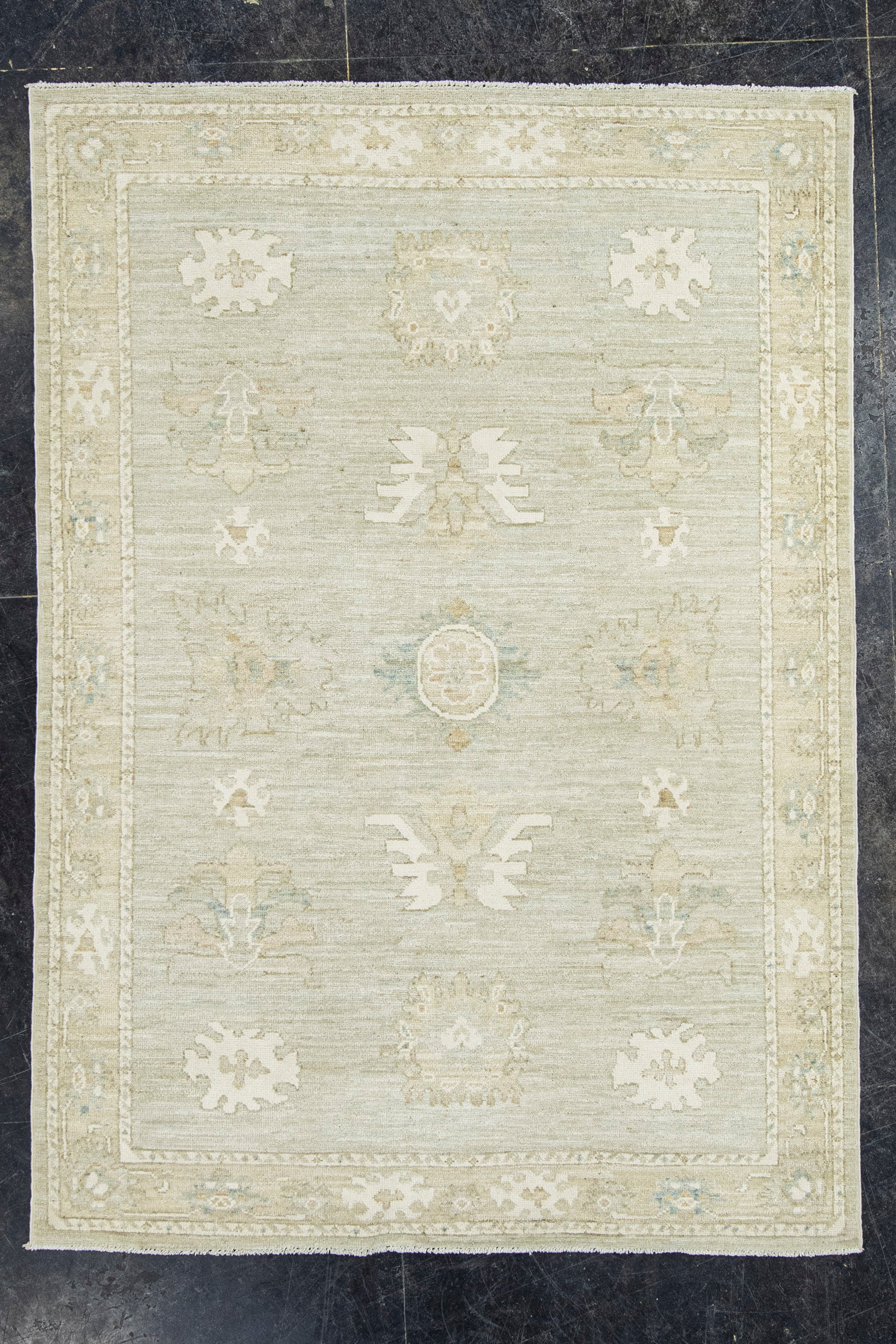 Oushak Rug 4'8" x 6'8" #22693