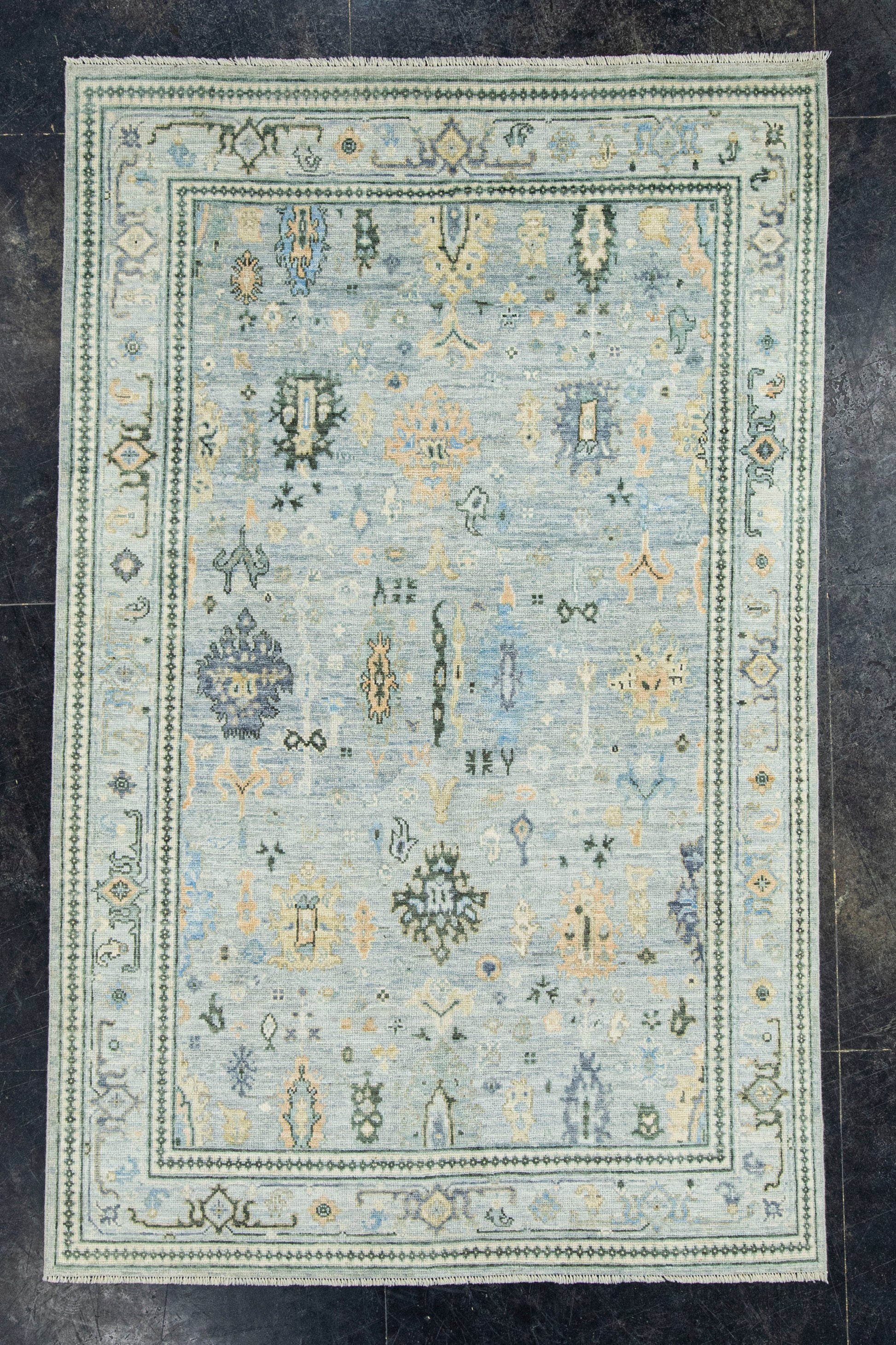 Oushak Rug 4' x 7'10" #22853