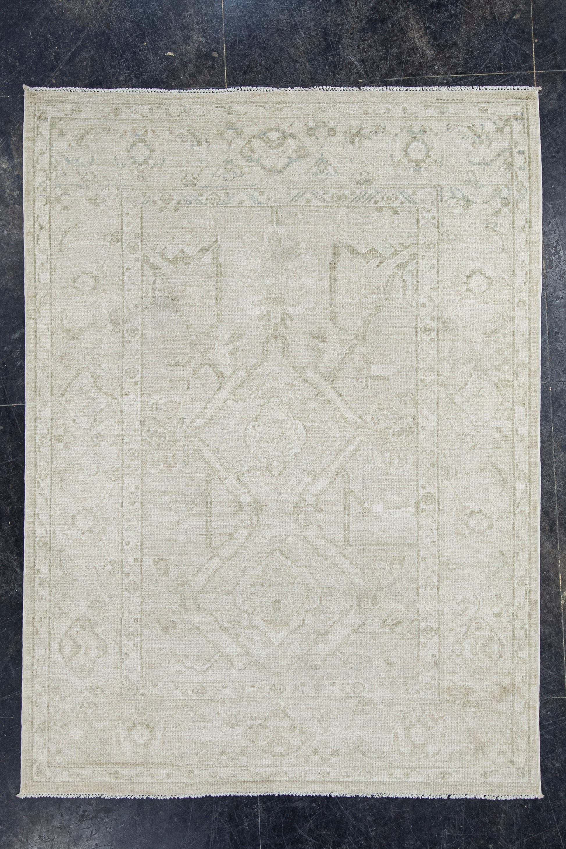 Oushak Rug 5'0" x 6'9" #22708