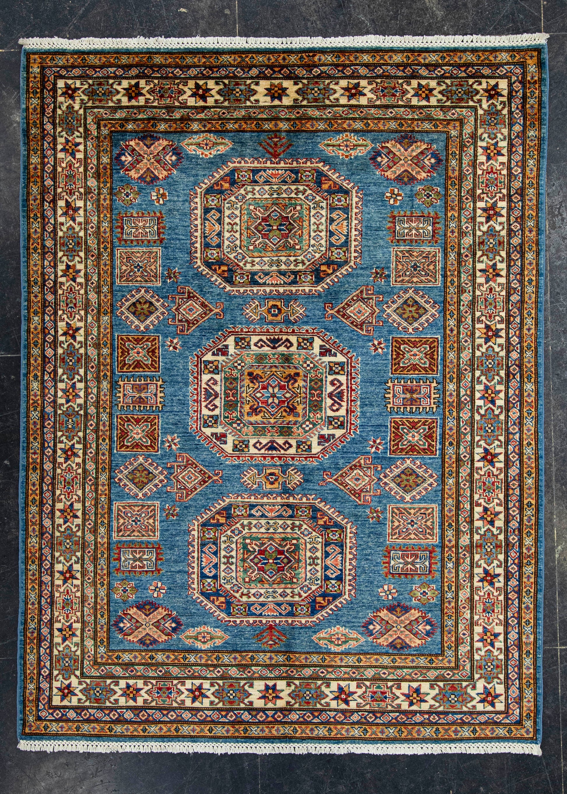 Oriental Handmade Rug  5'2" x 6'10" #22858