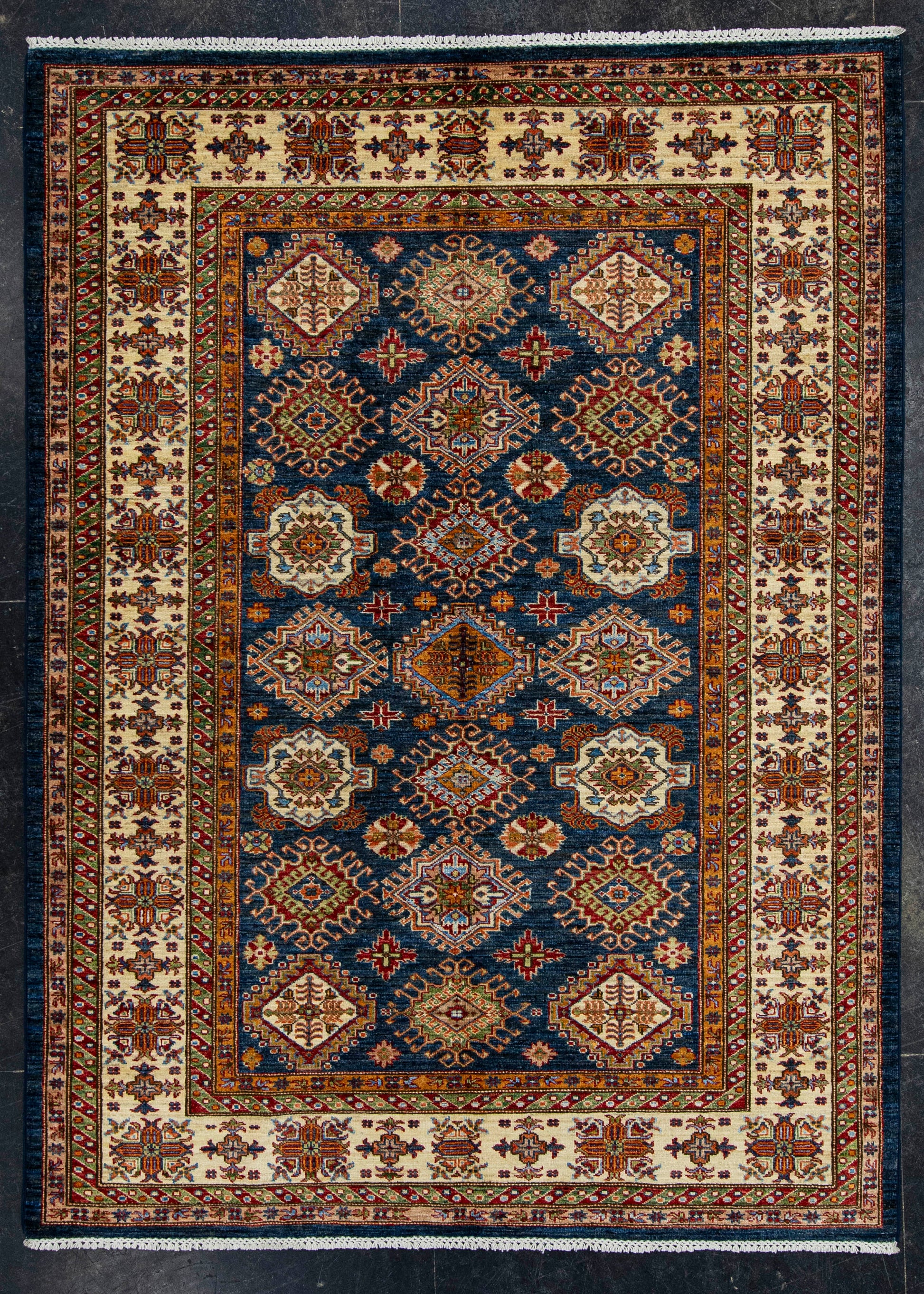 Oriental Handmade Rug  5'7" x 7'7" #22876