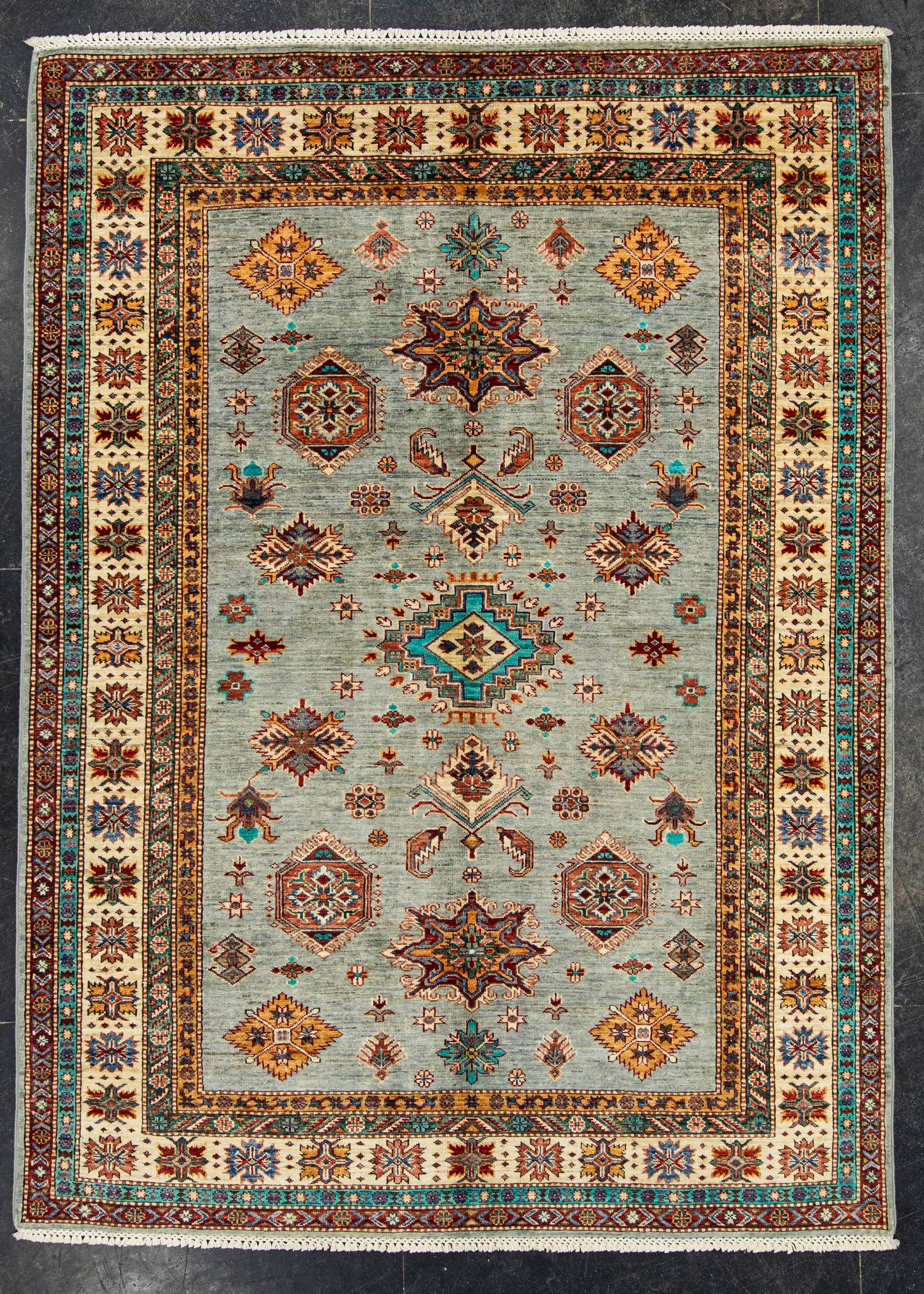 Oriental Handmade Rug  5'9" x 7'11" #22879