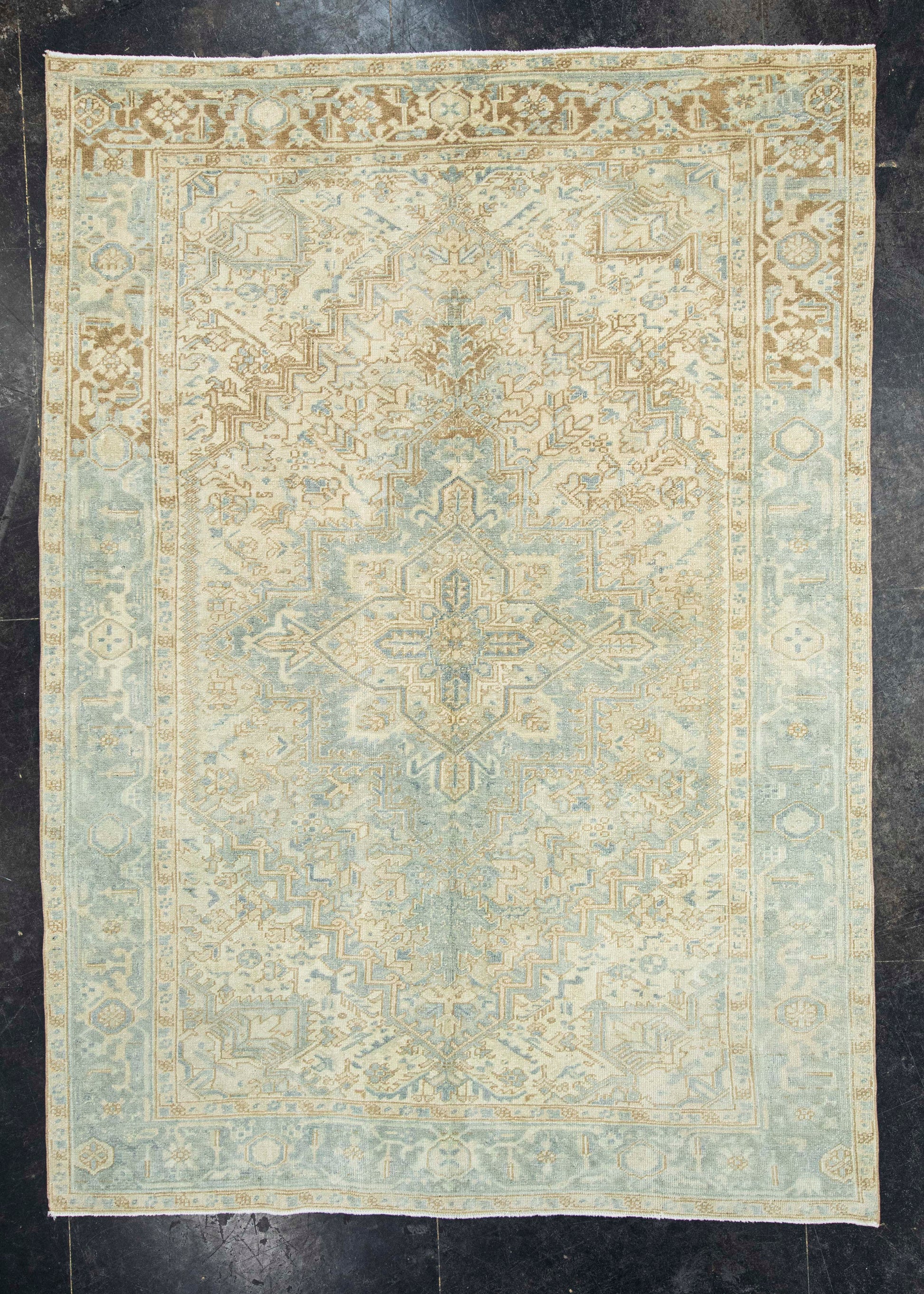 Turkish Vintage Rug 6'9" x 9'5" #22780