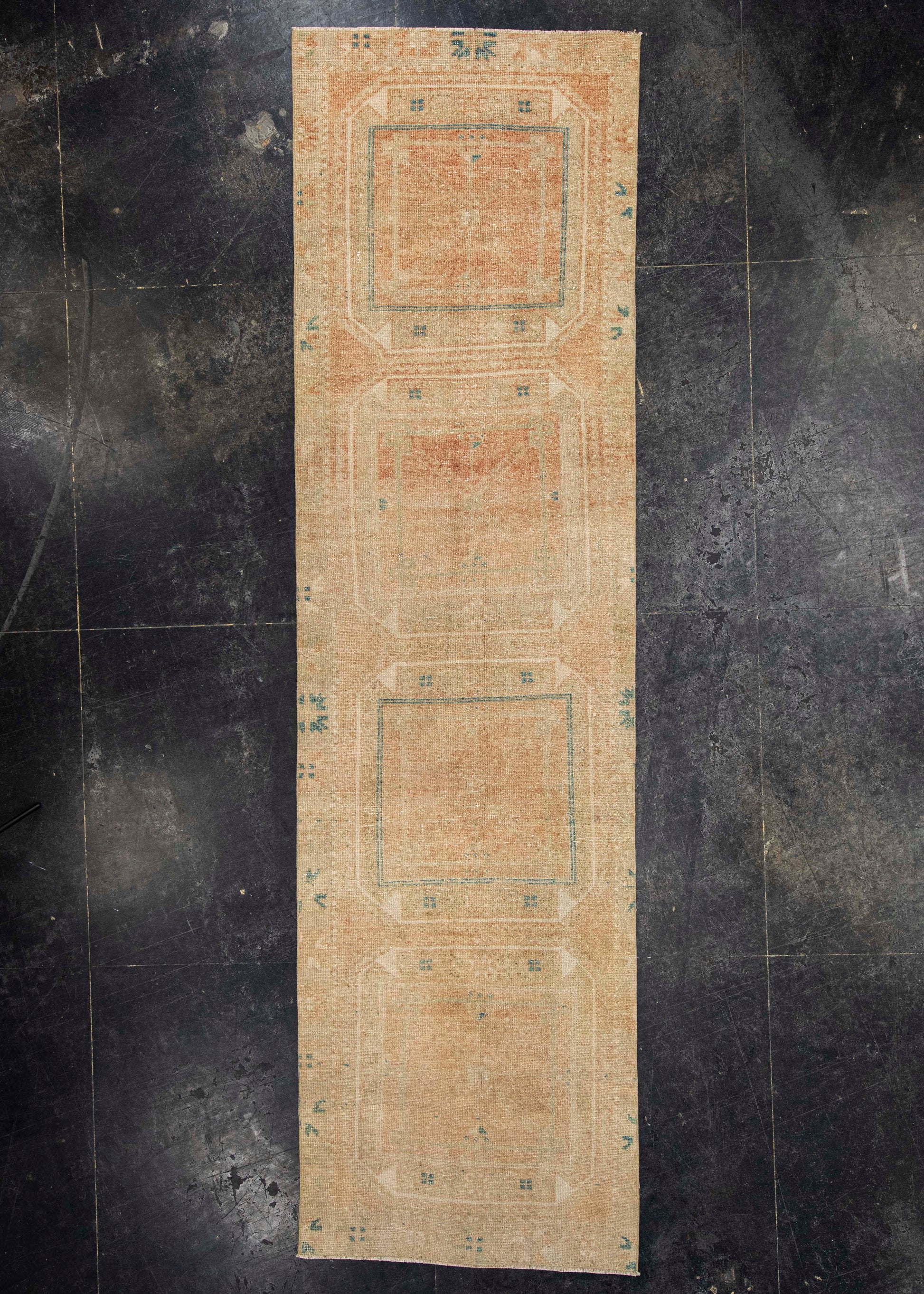 Turkish Vintage Runner Rug 3' x 10'10" #24423