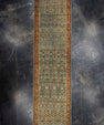 Turkish Antique Runner Rug 3'7" x 13' #23667