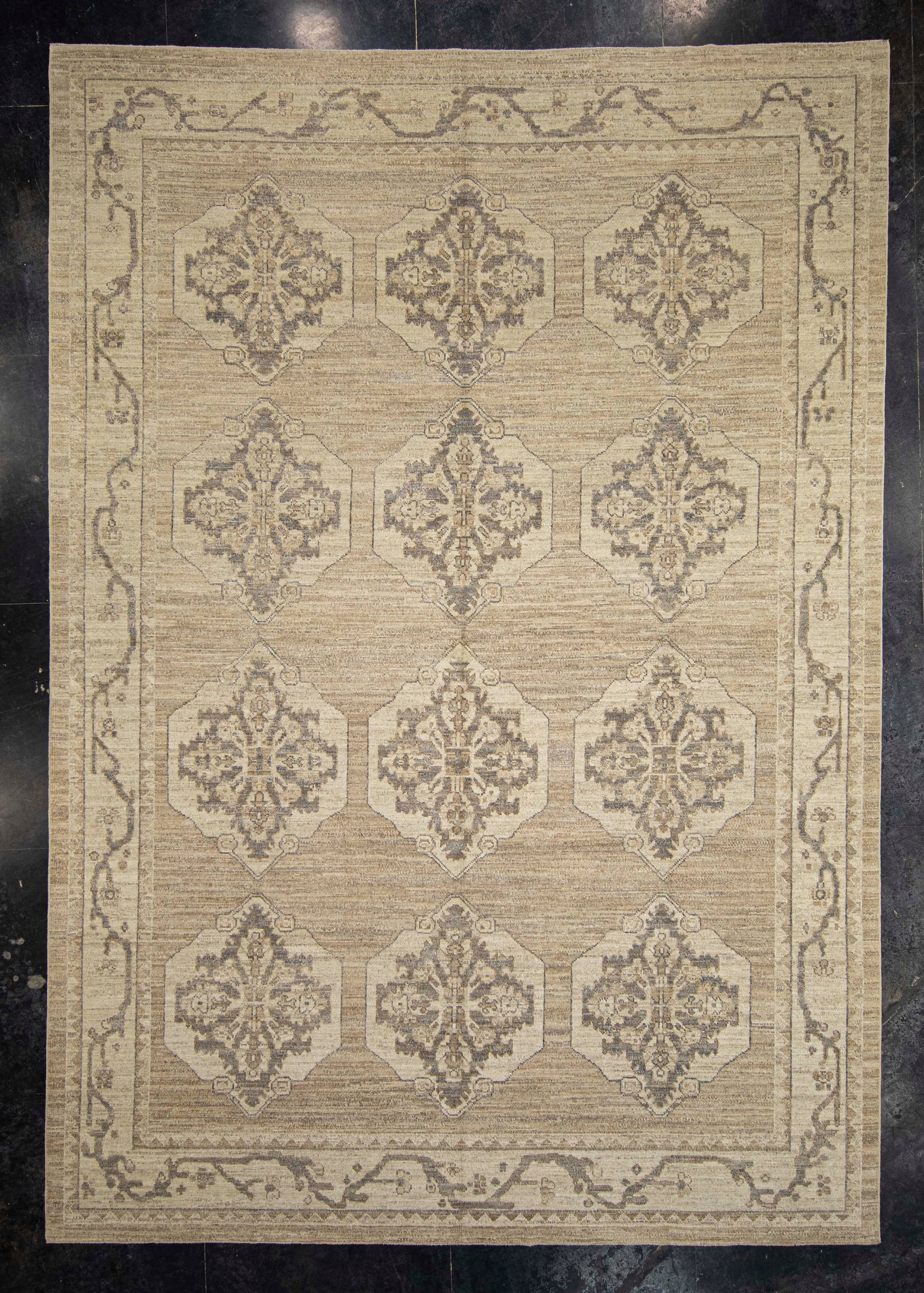 Turkish Oushak Rug 10'2" x 14'6" #23014