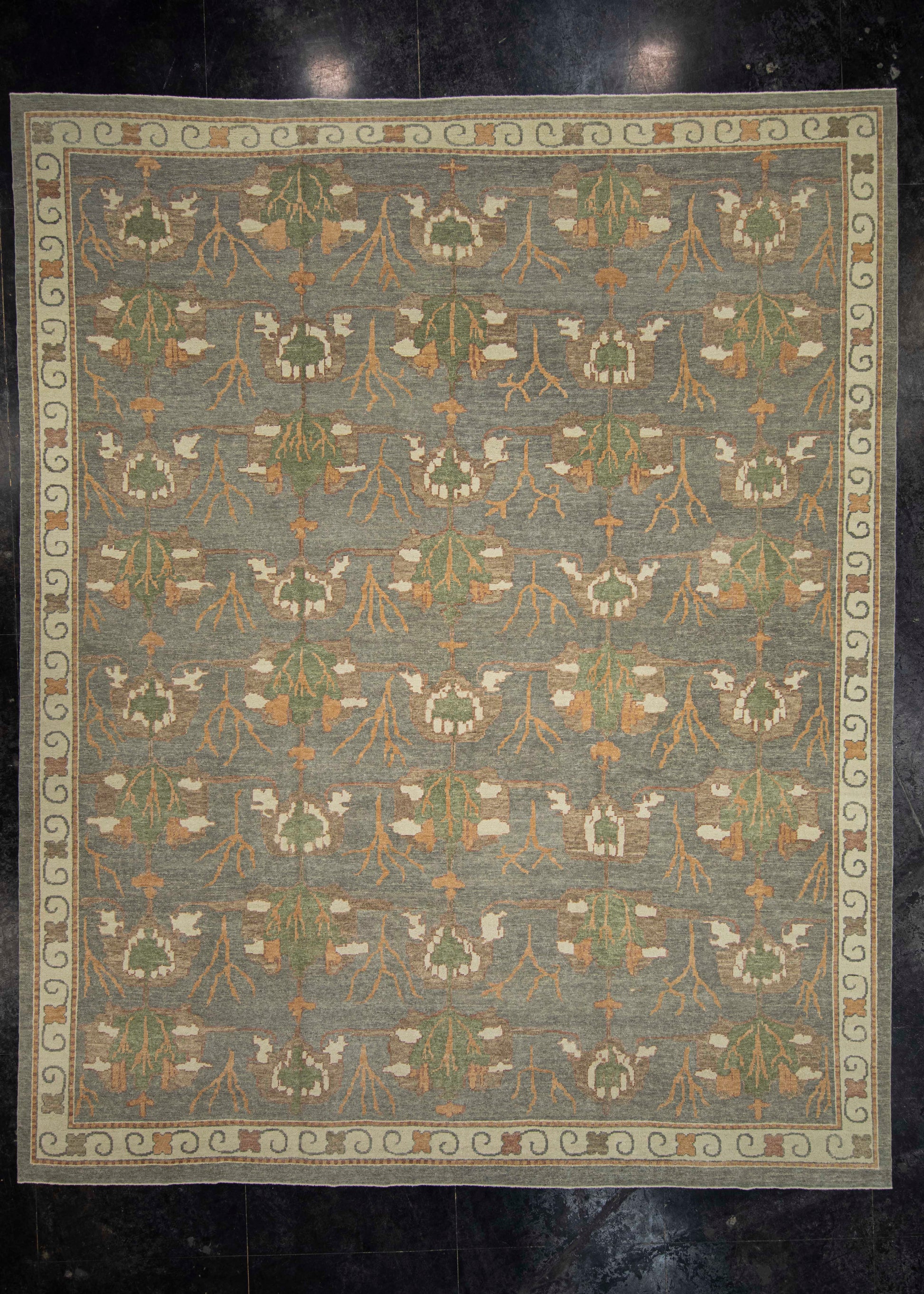Turkish Oushak Rug 12'6" x 15'5" #22172