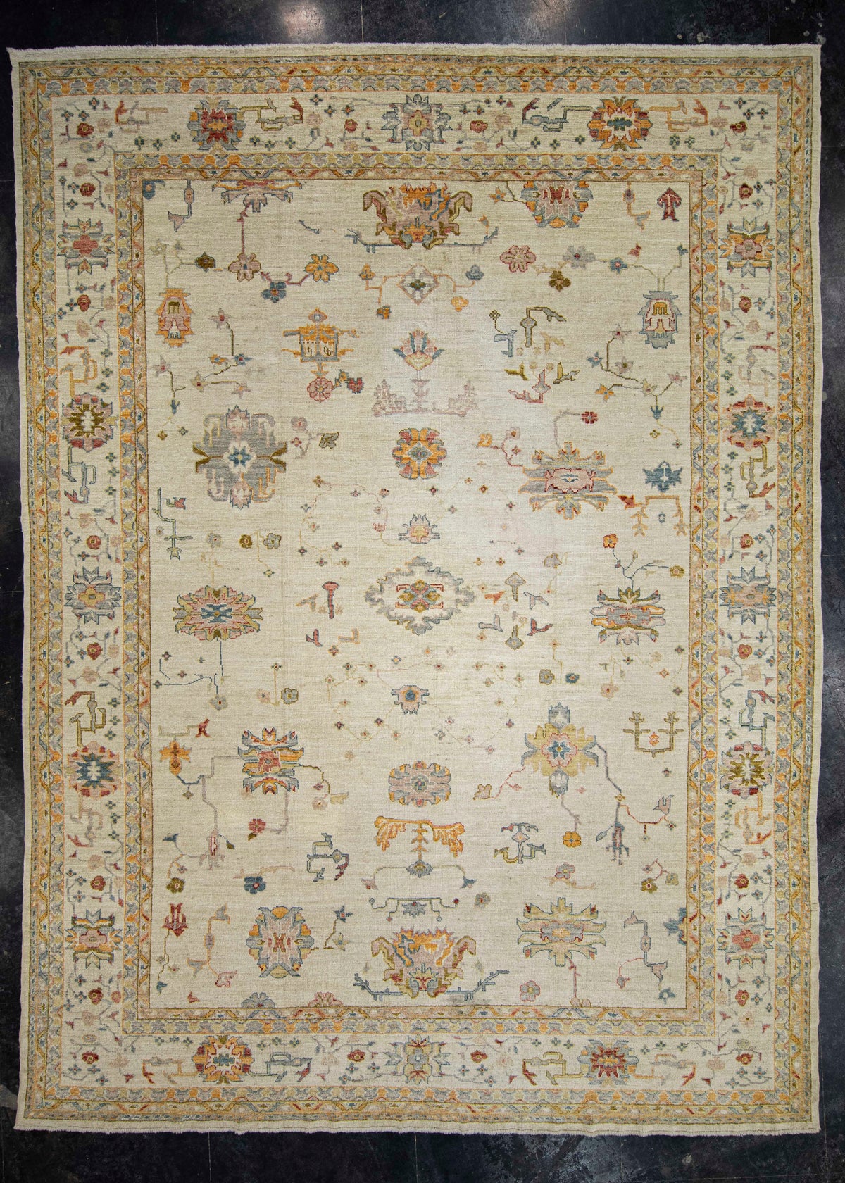 Turkish Oushak Rug 11'9" x 15'9" #24503