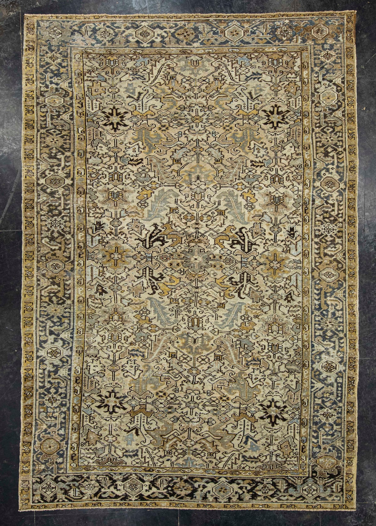 Antique Turkish Rug 7'3'' x 10'7'' #24602