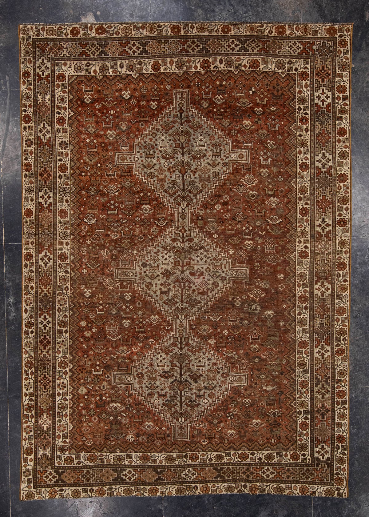 Antique Turkish Rug 6'6'' x 9'4'' #12108